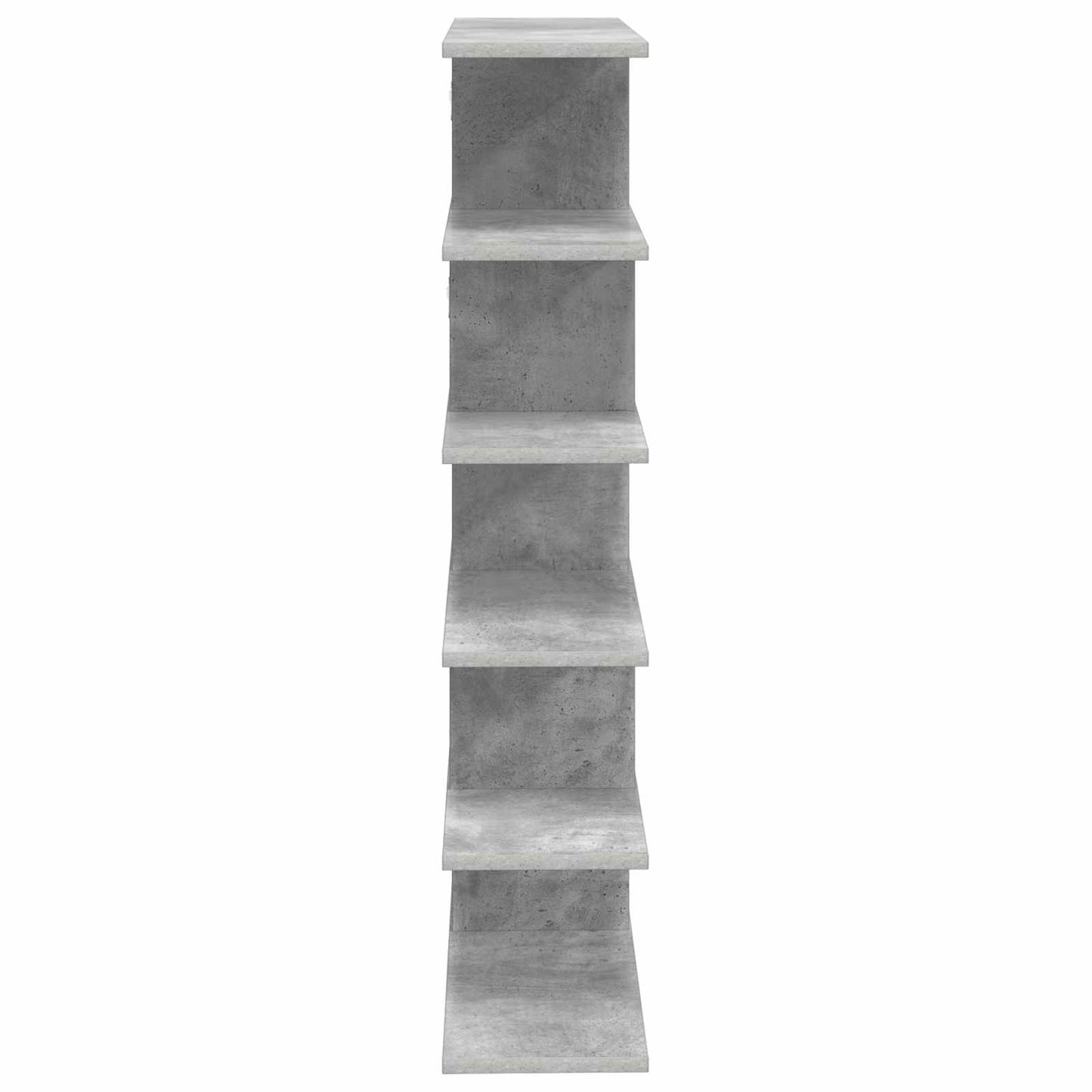 Falpolc Betonszürke 70 x 20 x 100 cm Szerelt Fa