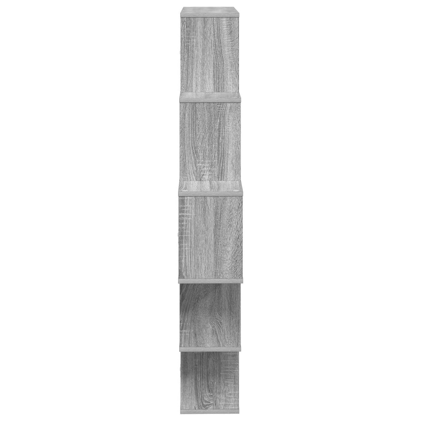 Falpolc Szürke Sonoma 120 x 20 x 136 cm Szerelt Fa
