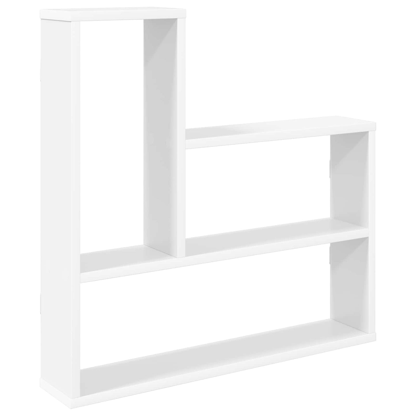 Falpolc Fehér 60 x 11 x 60 cm Szerelt Fa