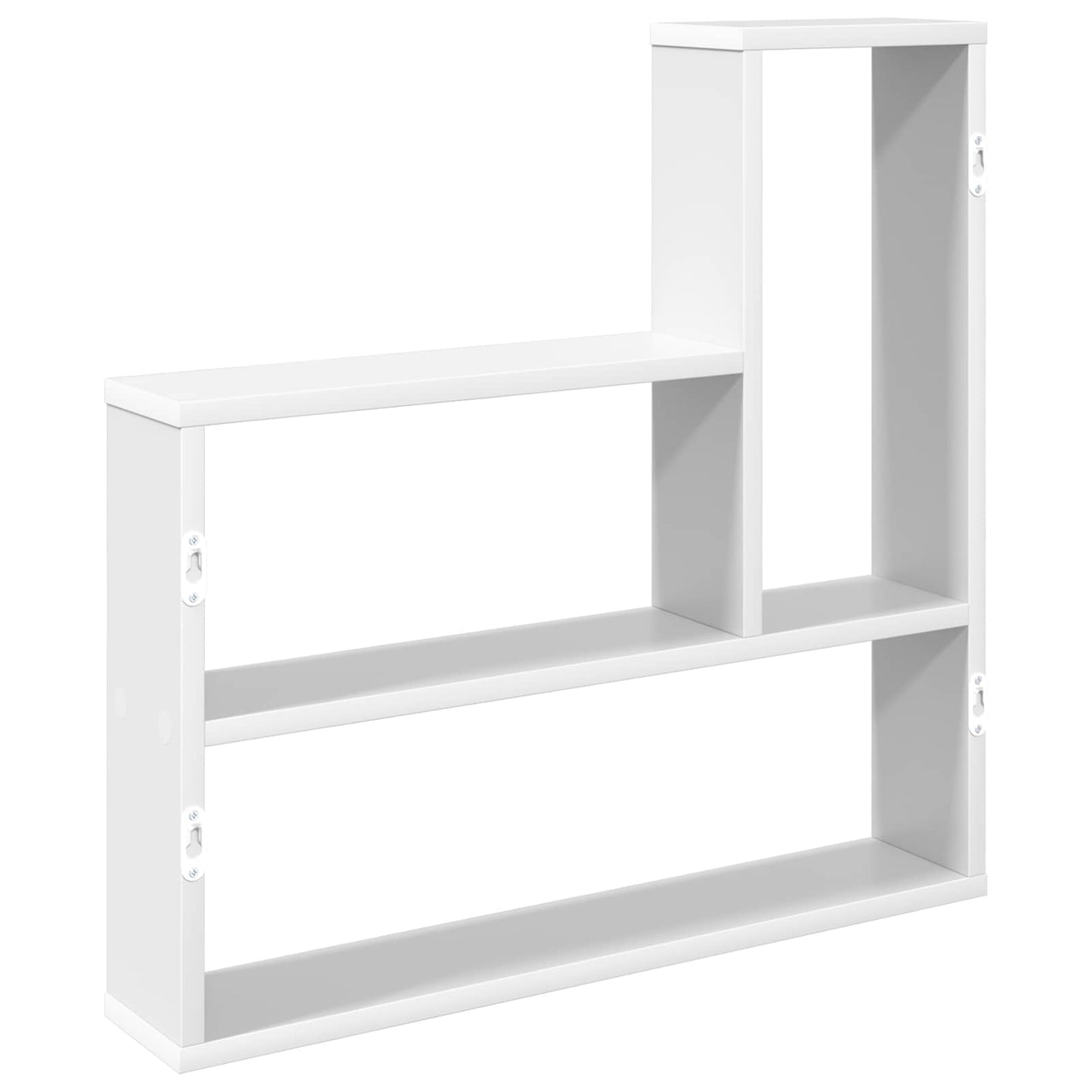 Falpolc Fehér 60 x 11 x 60 cm Szerelt Fa