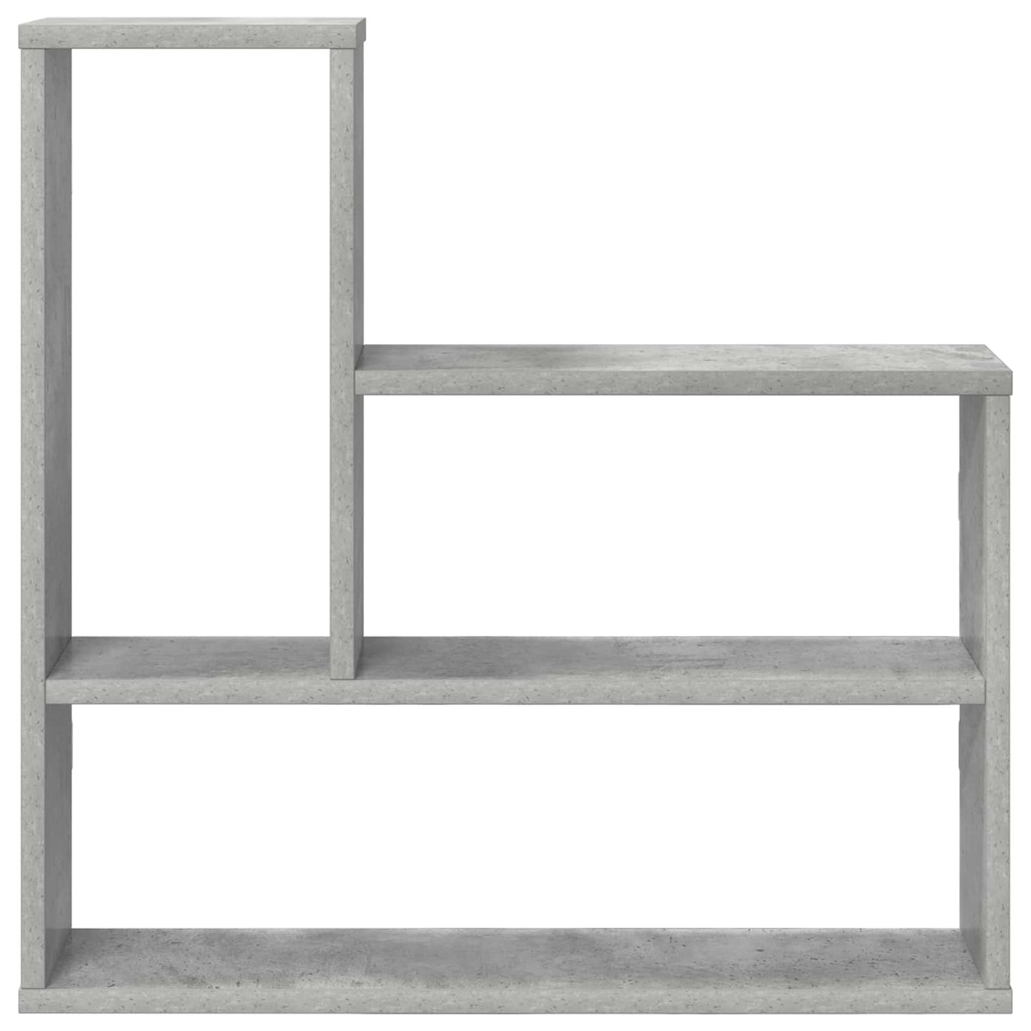 Falpolc Betonszürke 60 x 11 x 60 cm Szerelt Fa