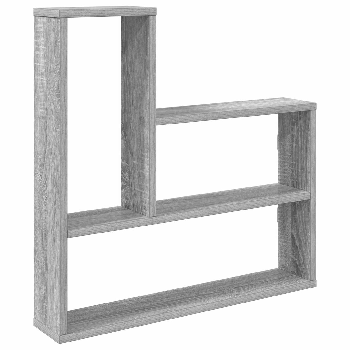 Falpolc Szürke Sonoma 60 x 11 x 60 cm Szerelt Fa