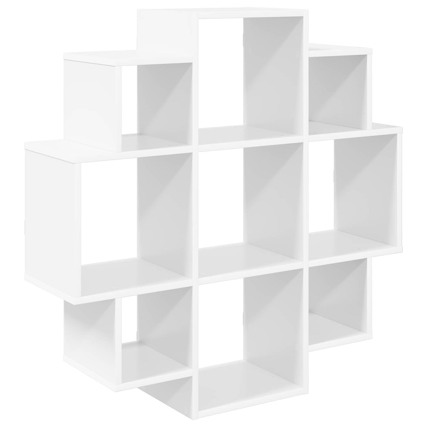 Falpolc Fehér 90 x 25 x 90 cm Szerelt Fa