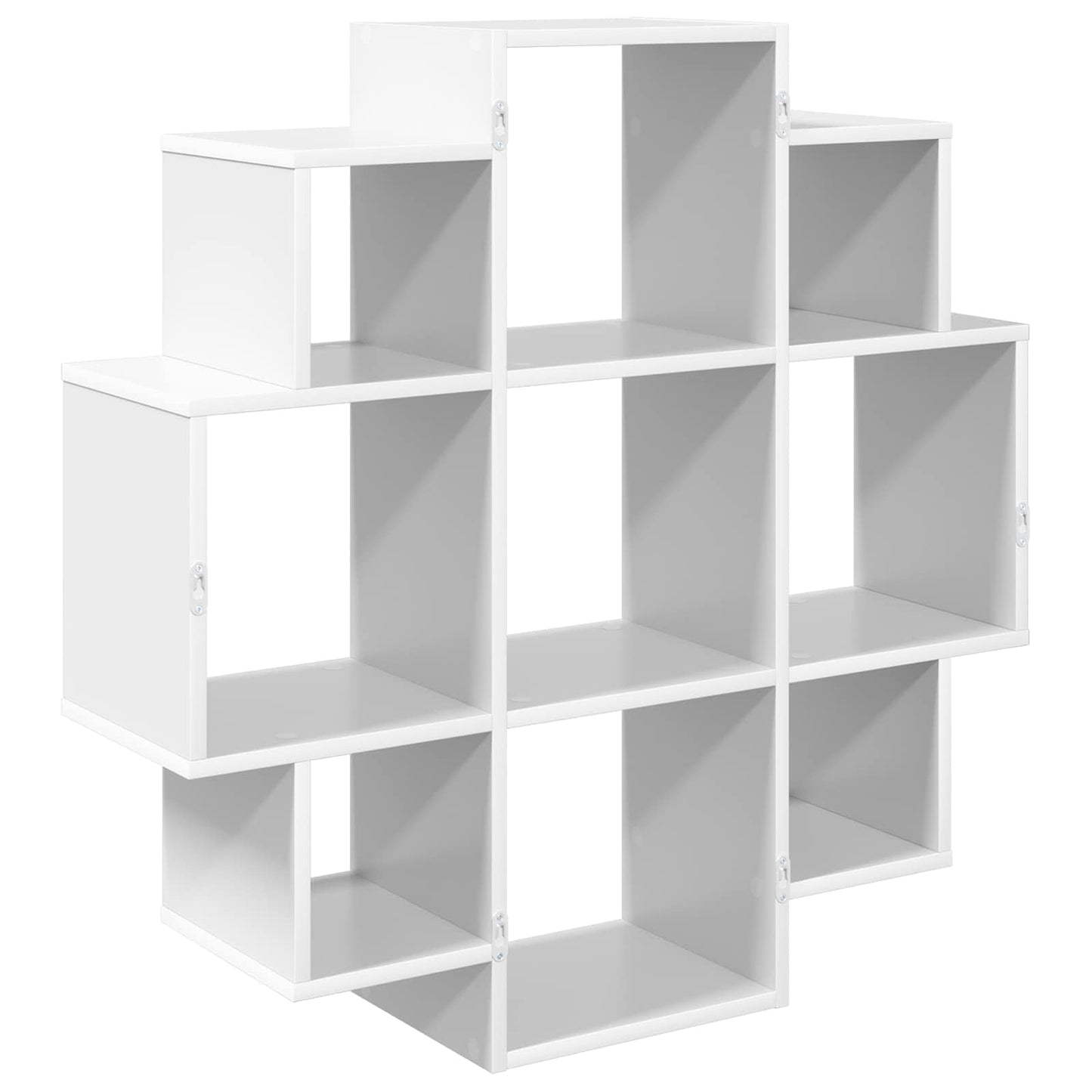 Falpolc Fehér 90 x 25 x 90 cm Szerelt Fa