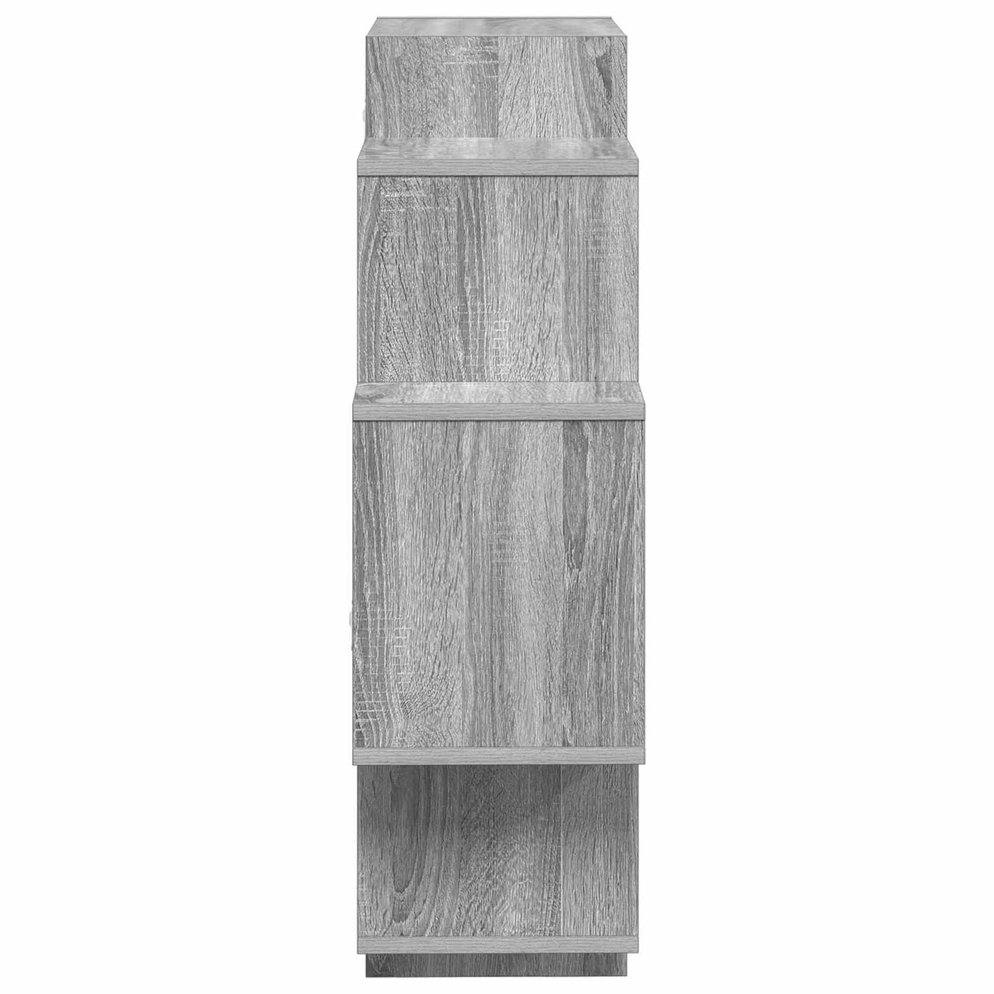 Falpolc Szürke Sonoma 90 x 25 x 90 cm Szerelt Fa