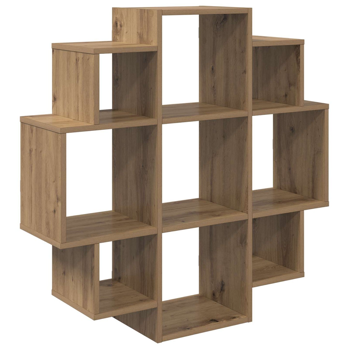 Falpolc Kézműves Tölgy 90 x 25 x 90 cm Szerelt Fa