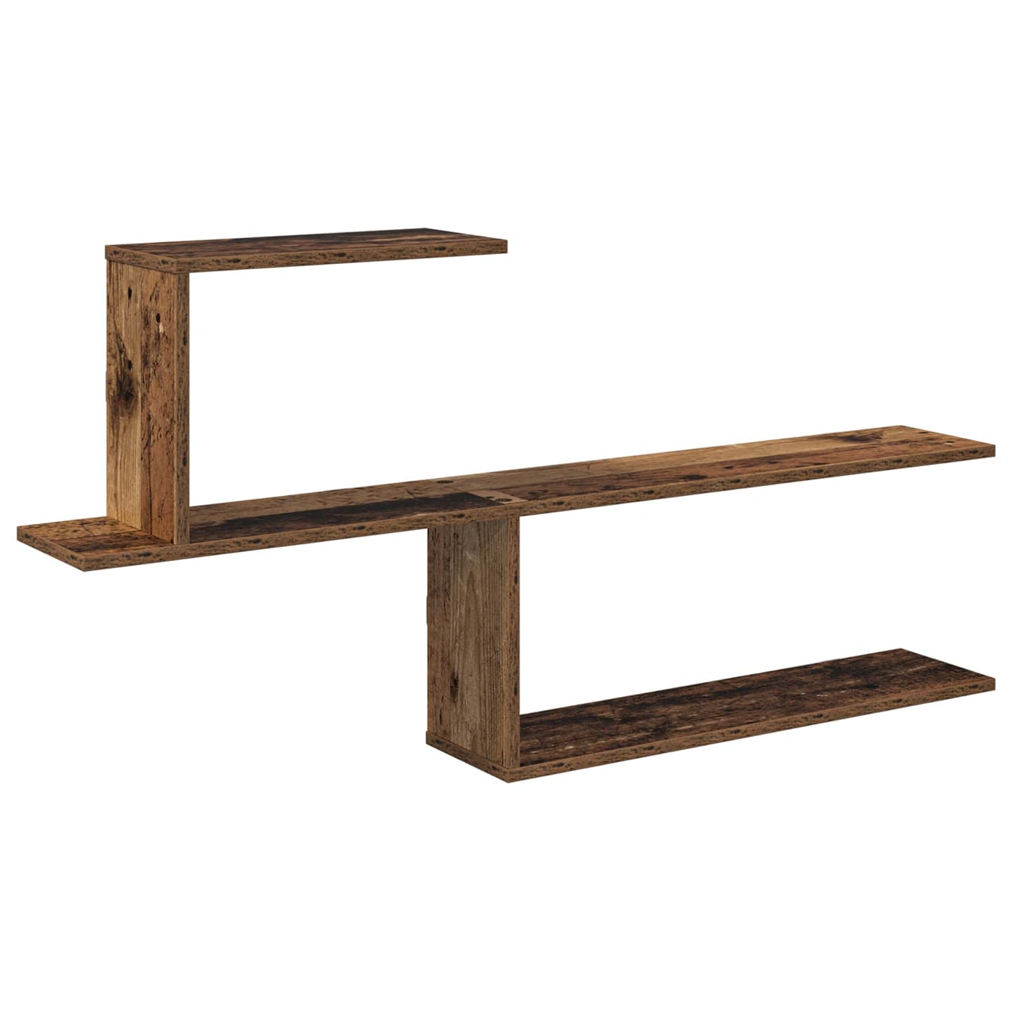Falpolc Antik Fa 122 x 18 x 60 cm Szerelt Fa