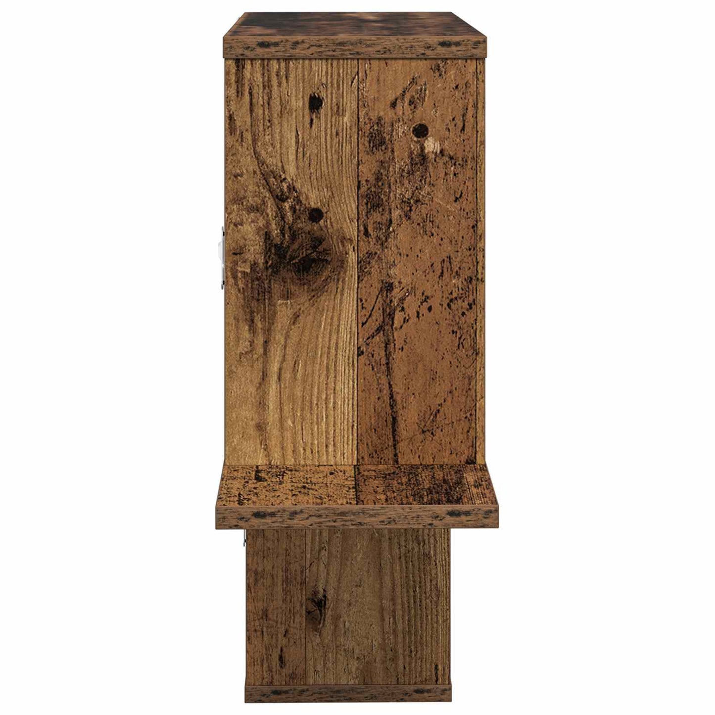 Falpolc Antik Fa 122 x 18 x 60 cm Szerelt Fa