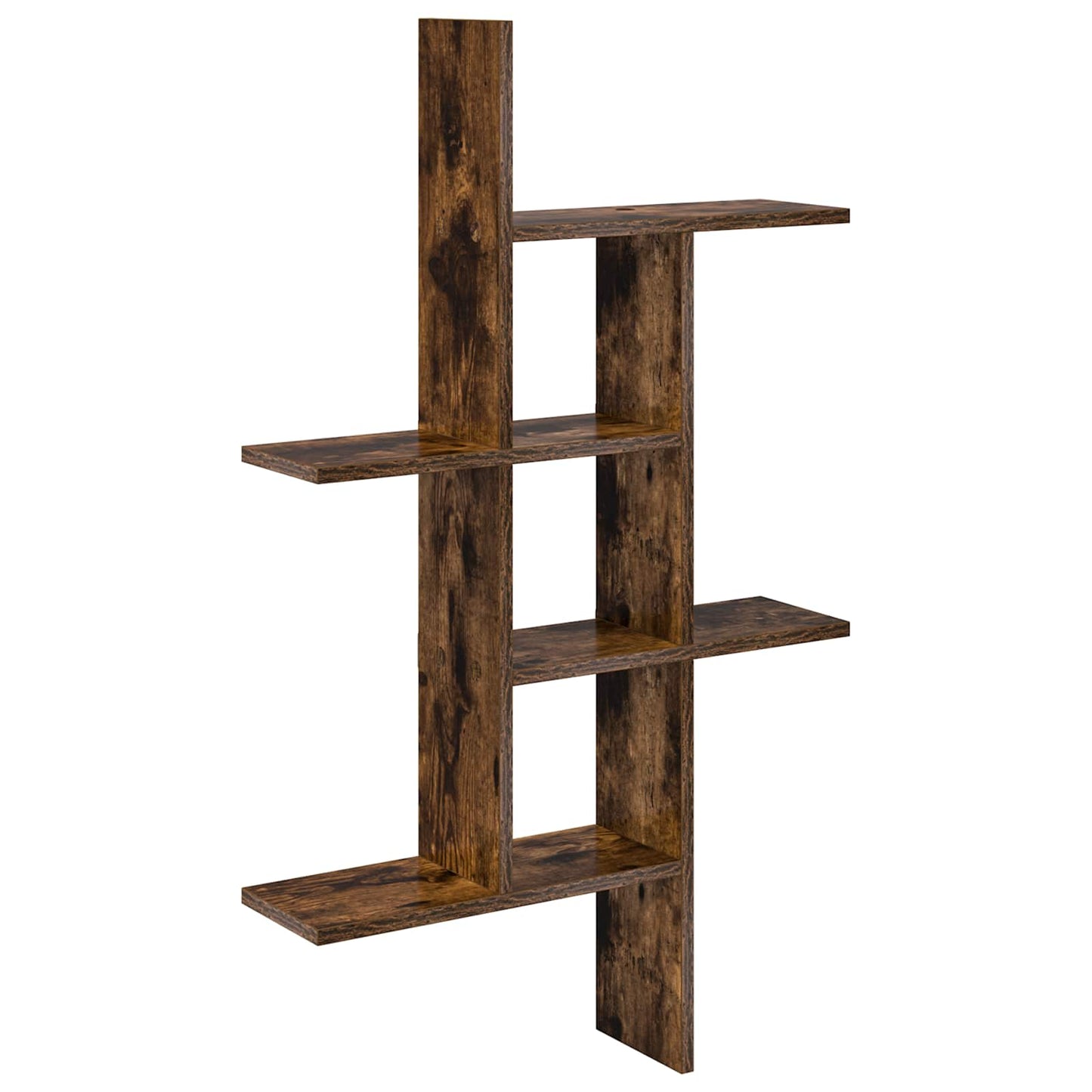 Falpolc Füstös Tölgy 61 x 15 x 102 cm Szerelt Fa