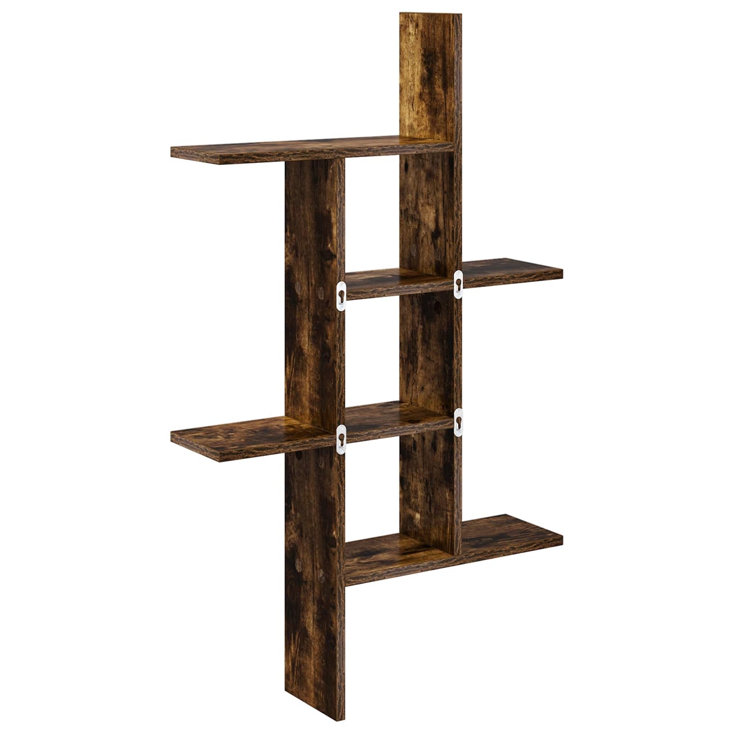 Falpolc Füstös Tölgy 61 x 15 x 102 cm Szerelt Fa