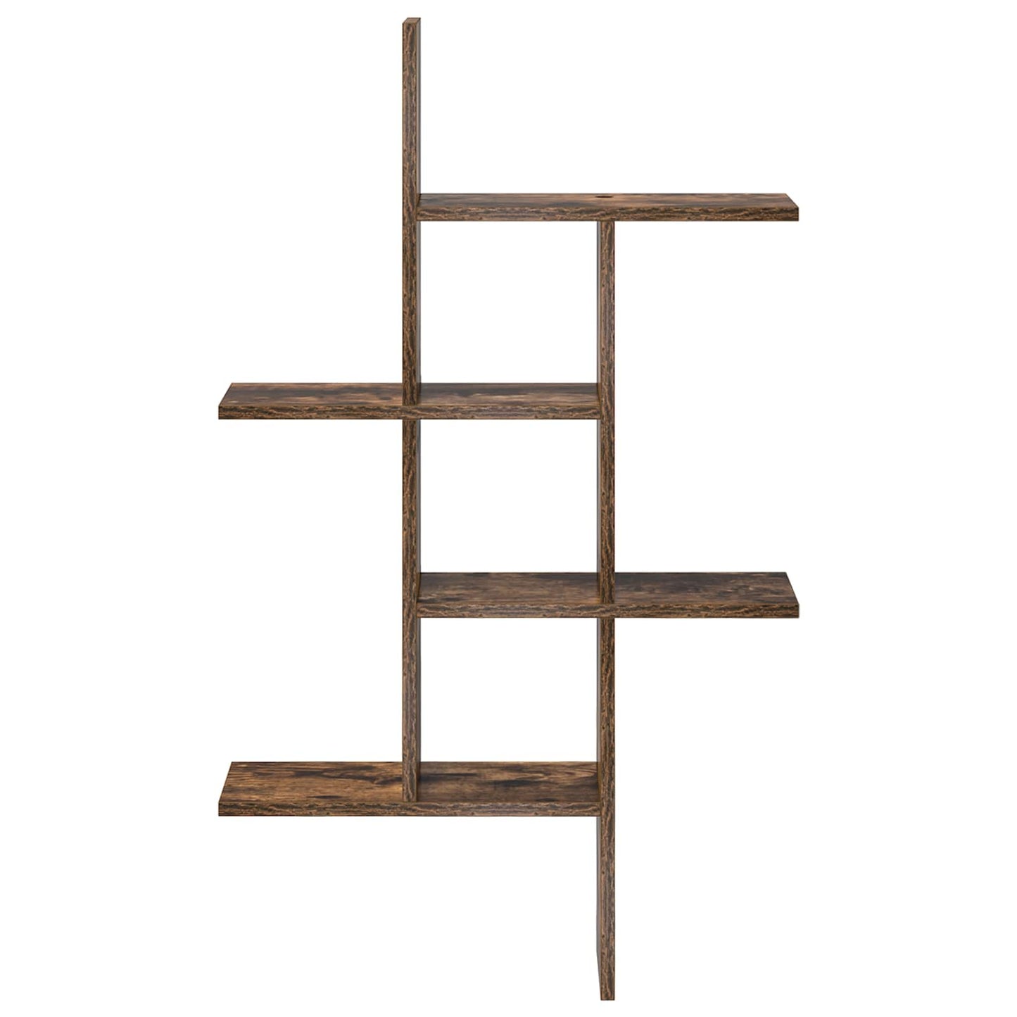 Falpolc Füstös Tölgy 61 x 15 x 102 cm Szerelt Fa