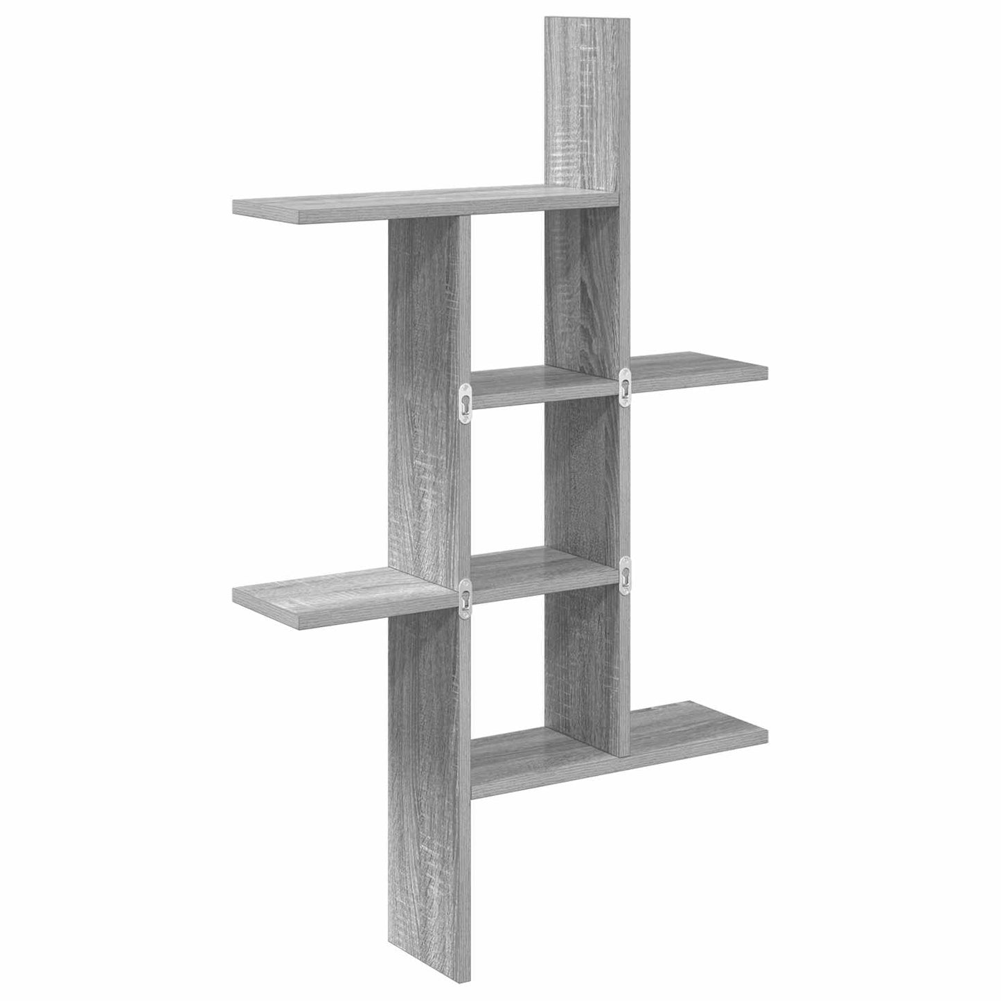 Falpolc Szürke Sonoma 61 x 15 x 102 cm Szerelt Fa