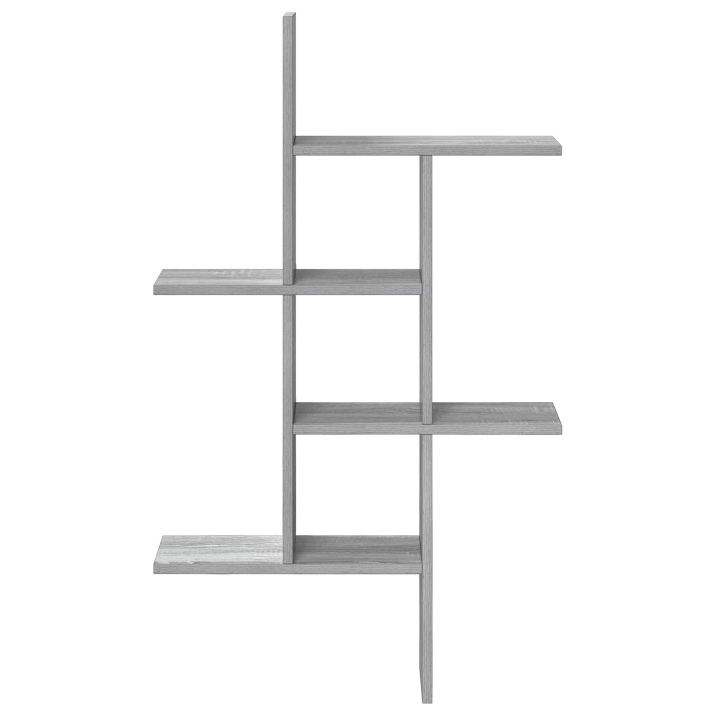 Falpolc Szürke Sonoma 61 x 15 x 102 cm Szerelt Fa