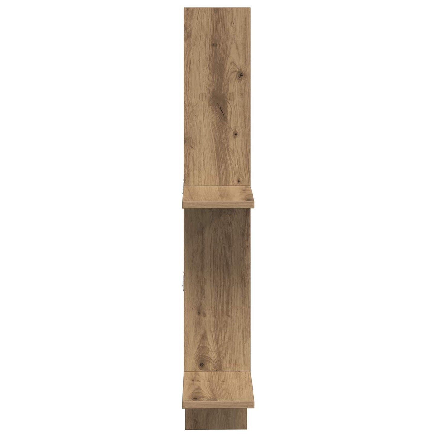 Falpolc Kézműves Tölgy 61 x 15 x 102 cm Szerelt Fa