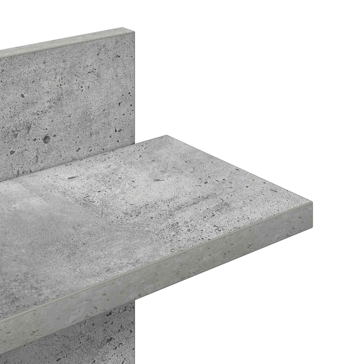 Falra Szerelhető Polc Betonszürke 48,5 x 15 x 101 cm Szerelt Fa