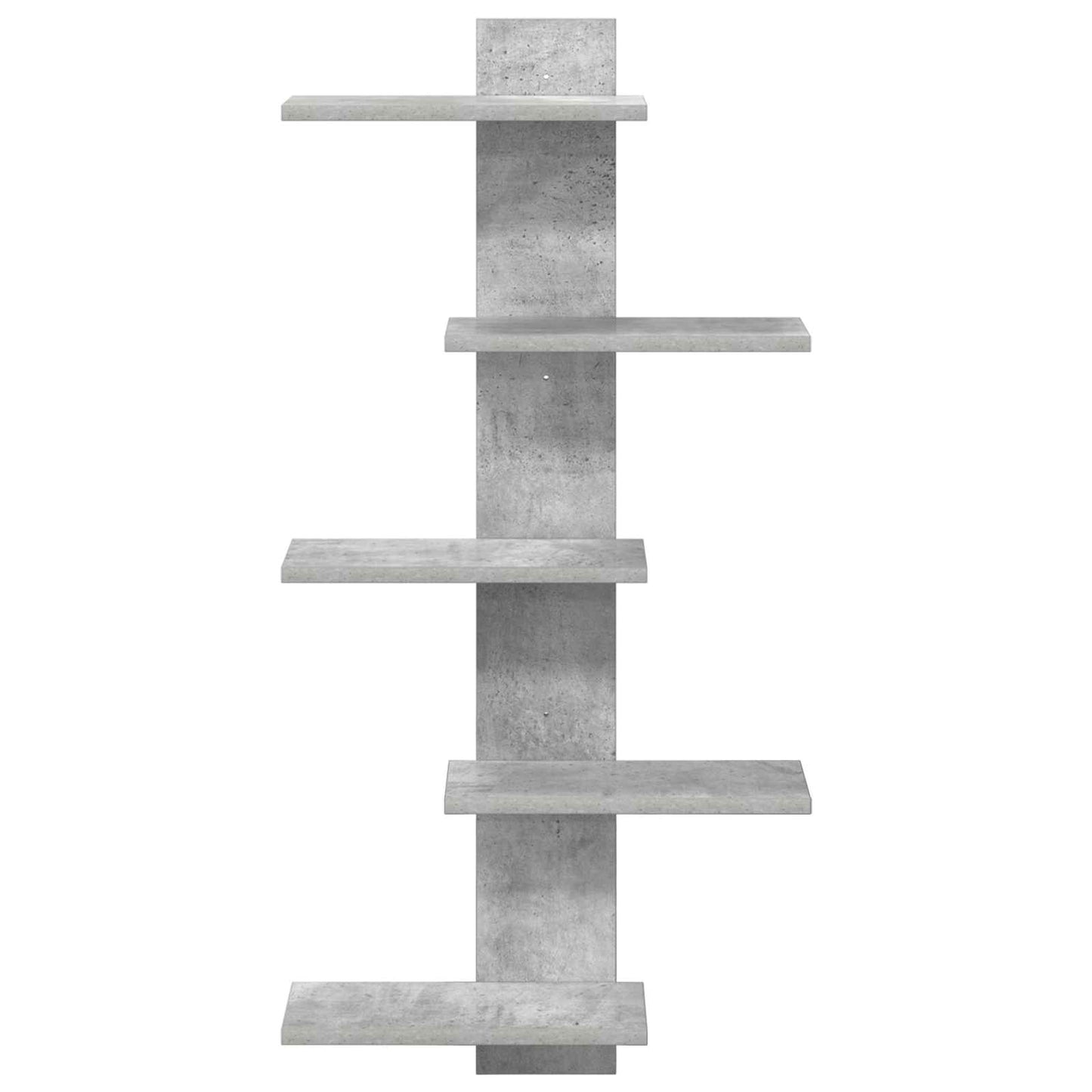 Falra Szerelhető Polc Betonszürke 48,5 x 15 x 101 cm Szerelt Fa