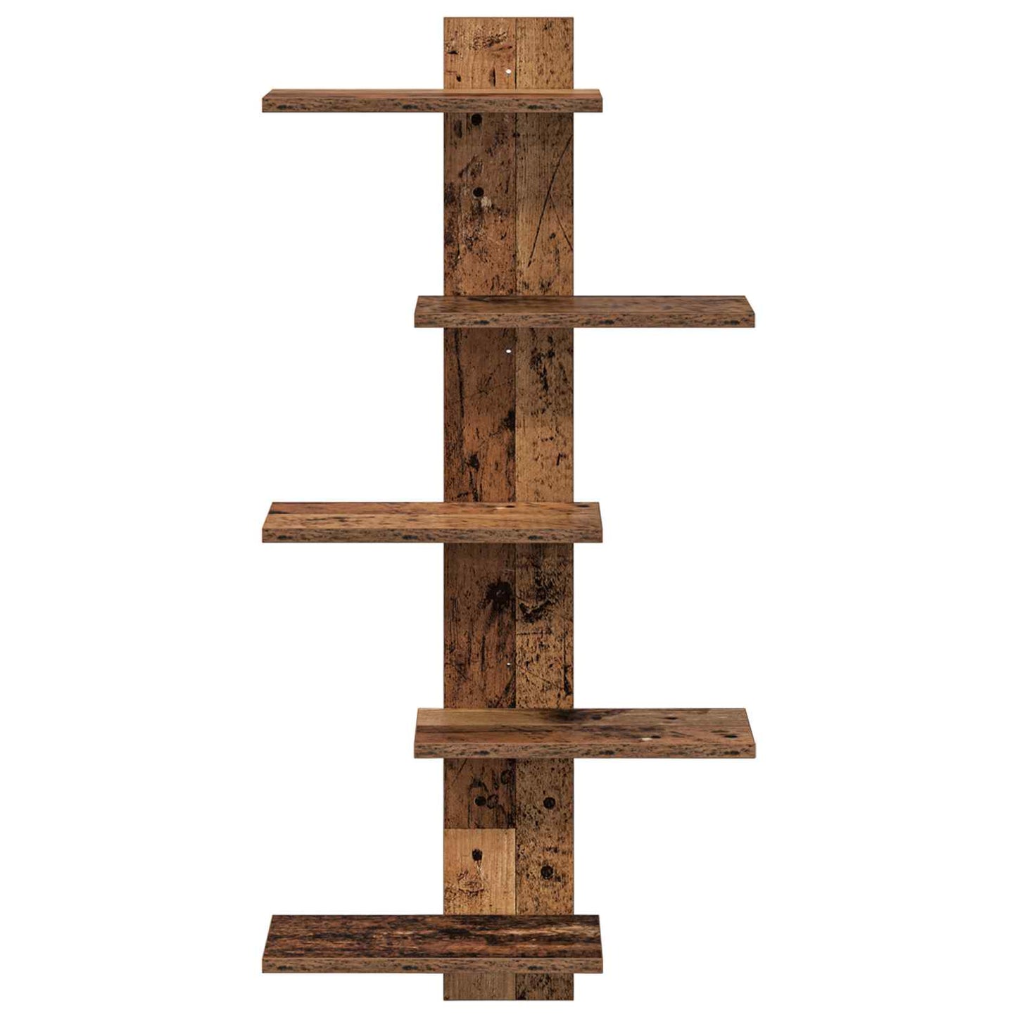 Falra Szerelhető Polc Antik Fa 48,5 x 15 x 101 cm Szerelt Fa