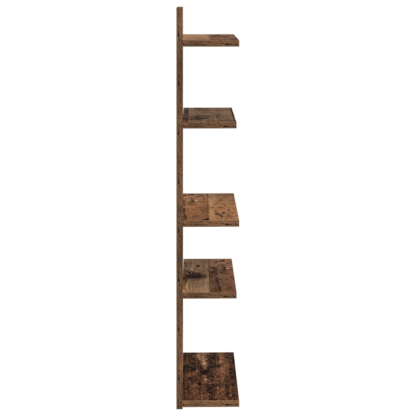 Falra Szerelhető Polc Antik Fa 48,5 x 15 x 101 cm Szerelt Fa