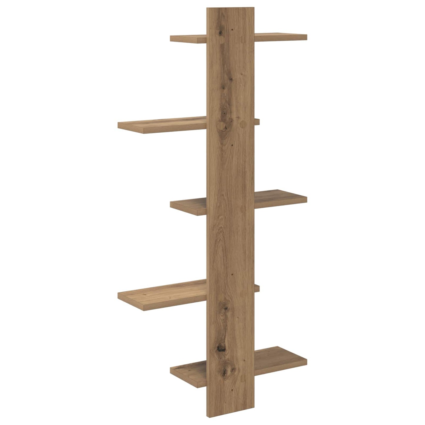 Falra Szerelhető Polc Kézműves Tölgy 48,5 x 15 x 101 cm