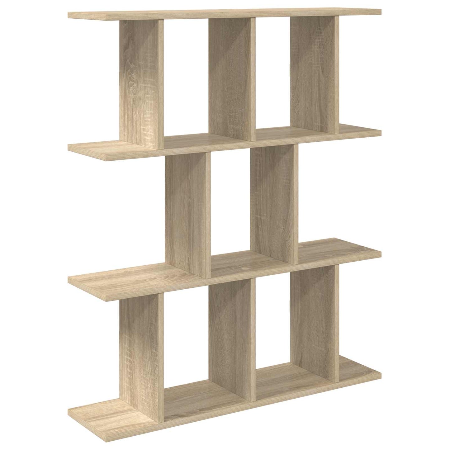 Falpolc Sonoma Tölgy 80 x 20 x 96 cm Szerelt Fa