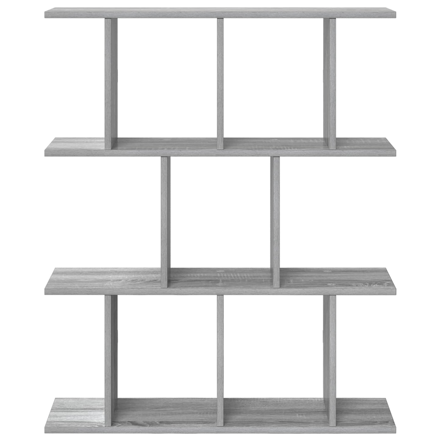 Falpolc Szürke Sonoma 80 x 20 x 96 cm Szerelt Fa