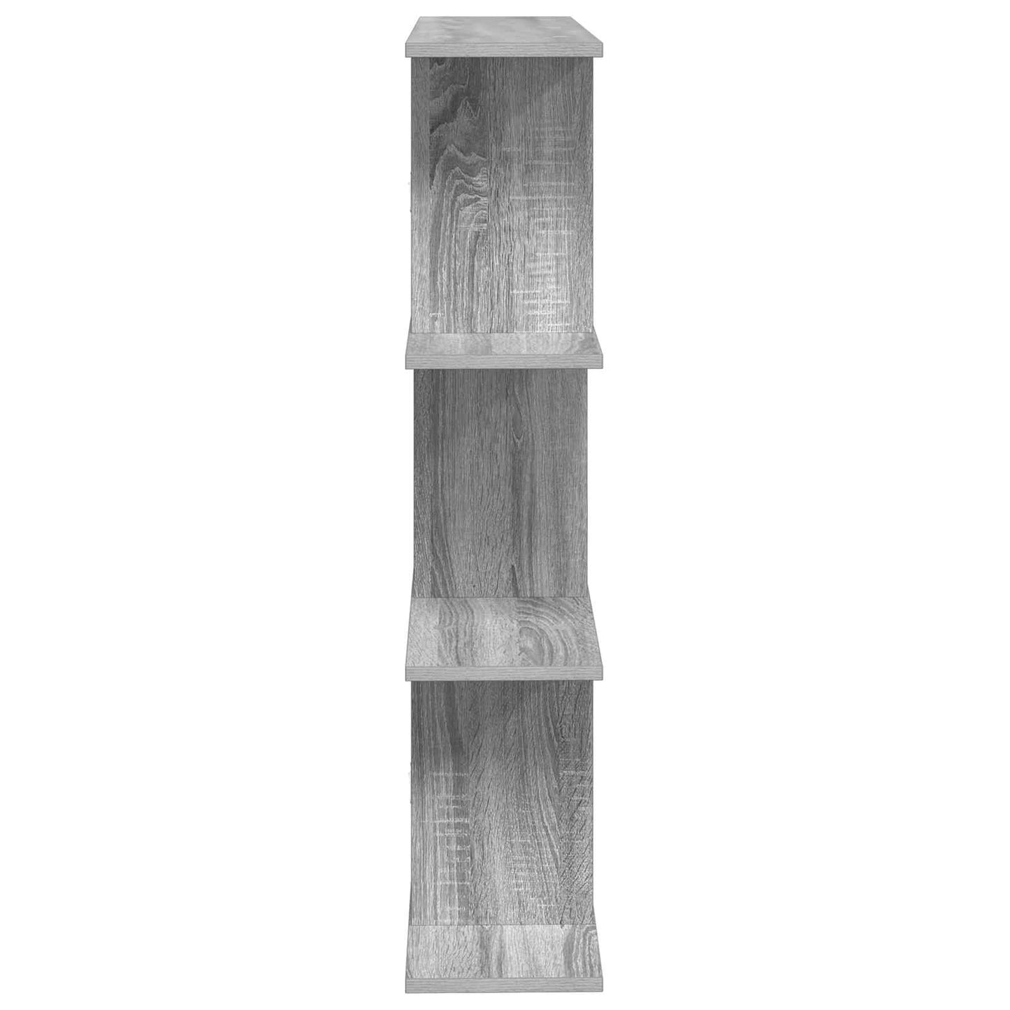 Falpolc Szürke Sonoma 80 x 20 x 96 cm Szerelt Fa