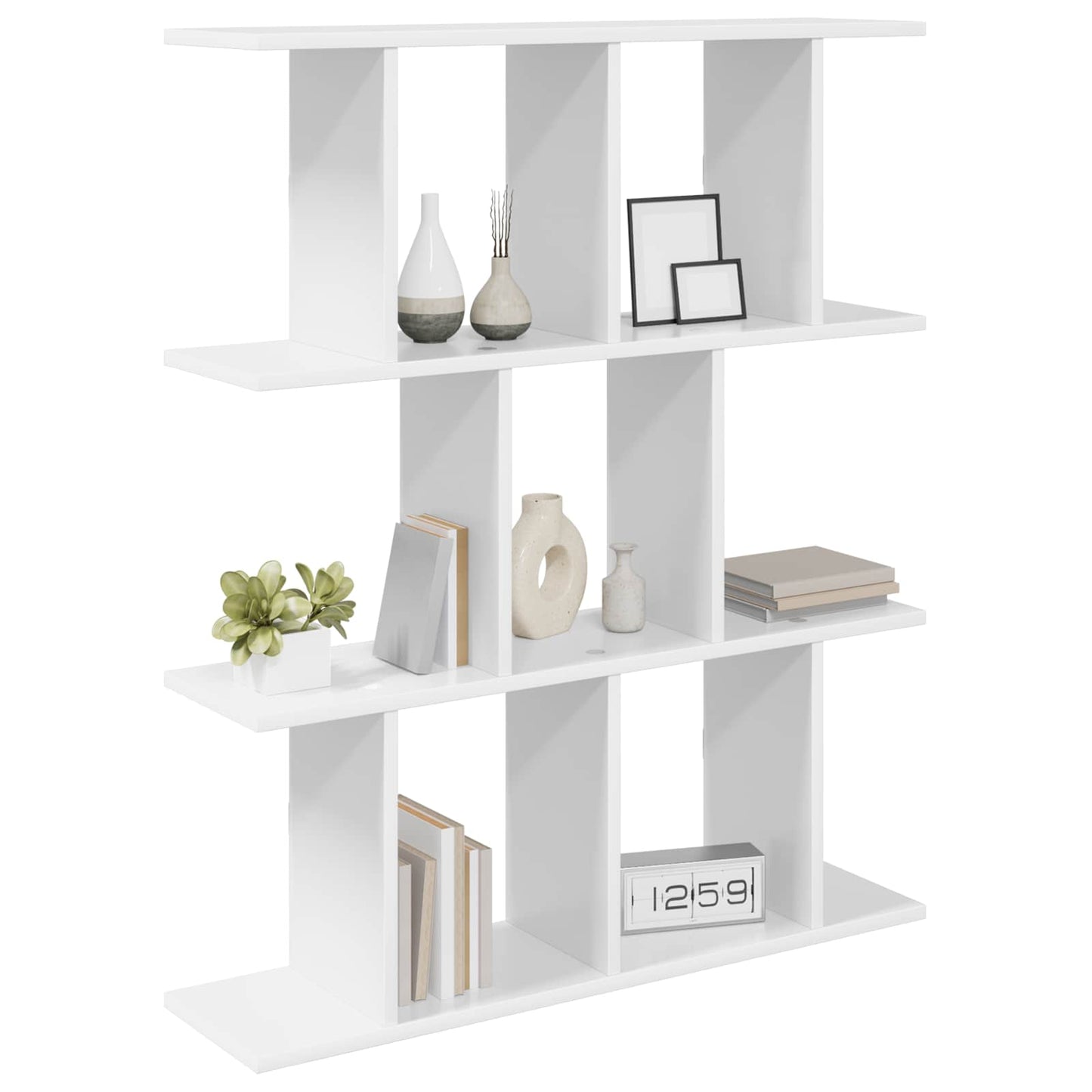 Falpolc Fehér 102 x 20 x 96 cm Szerelt Fa