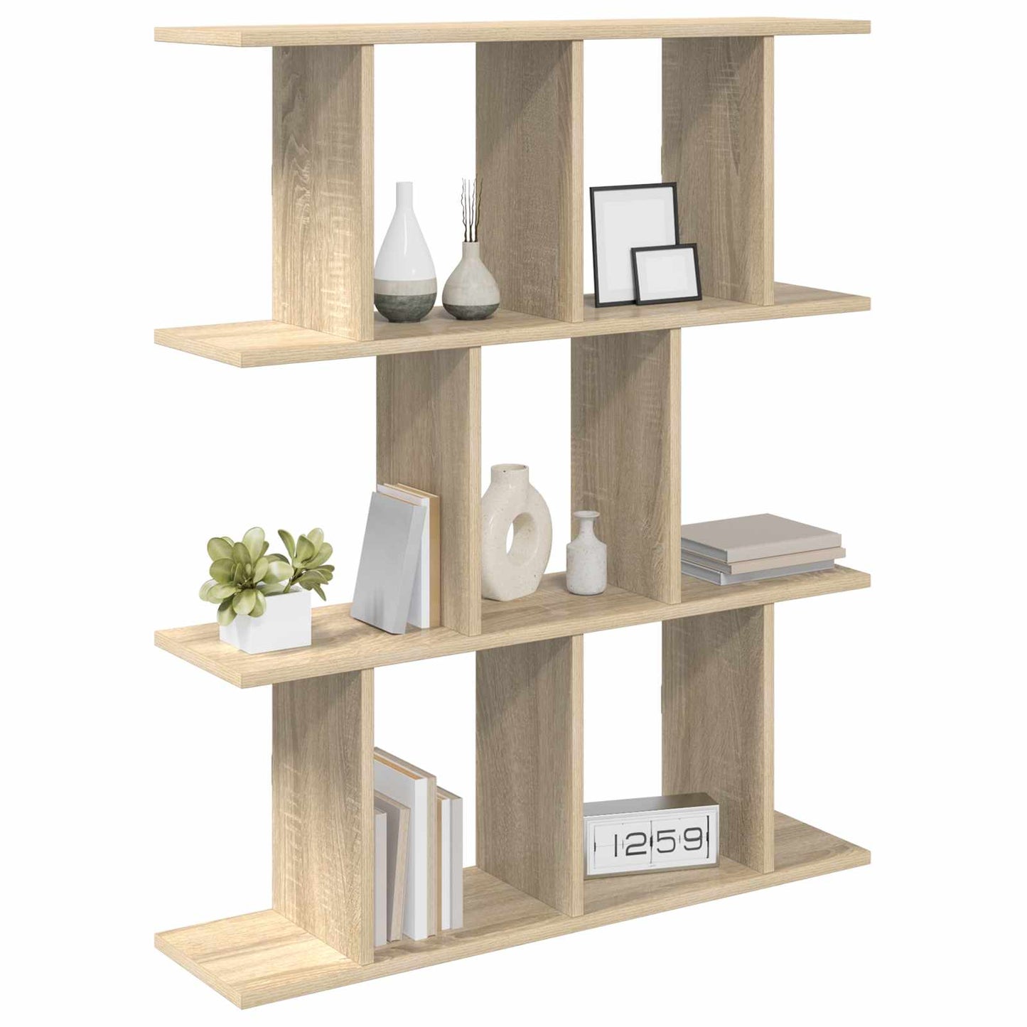 Falpolc Sonoma Tölgy 102 x 20 x 96 cm Szerelt Fa