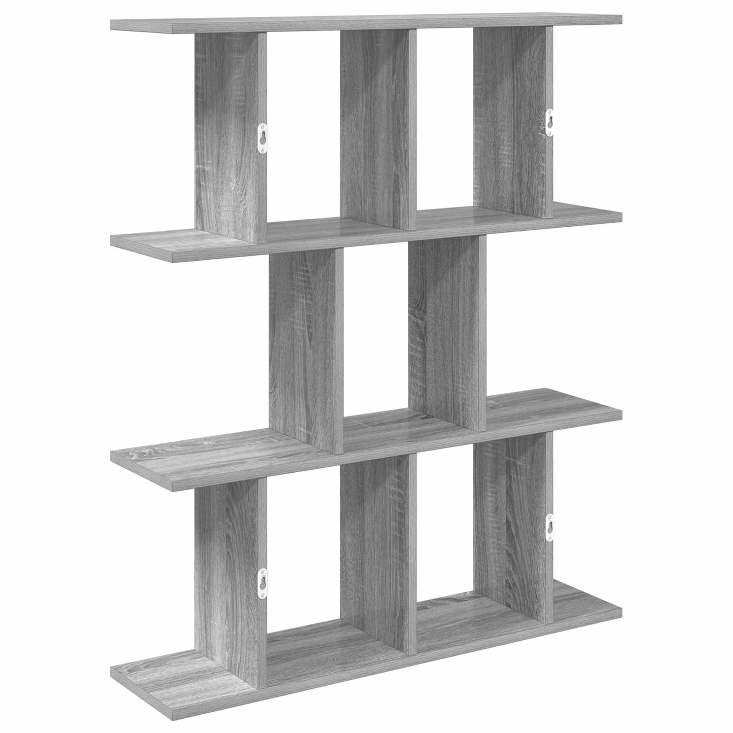 Falpolc Szürke Sonoma 102 x 20 x 96 cm Szerelt Fa