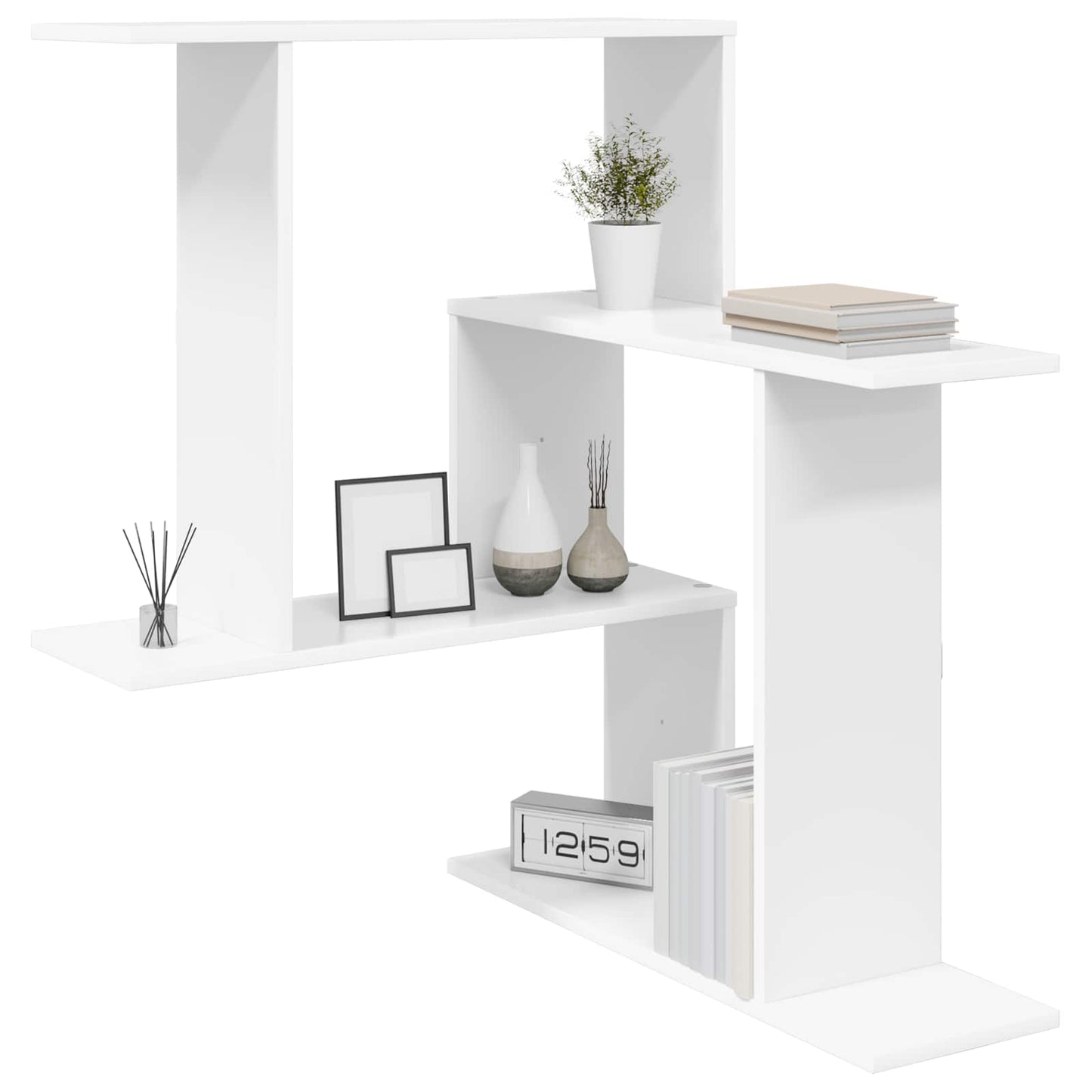 Falpolc Fehér 67 x 67 x 87 cm Szerelt Fa