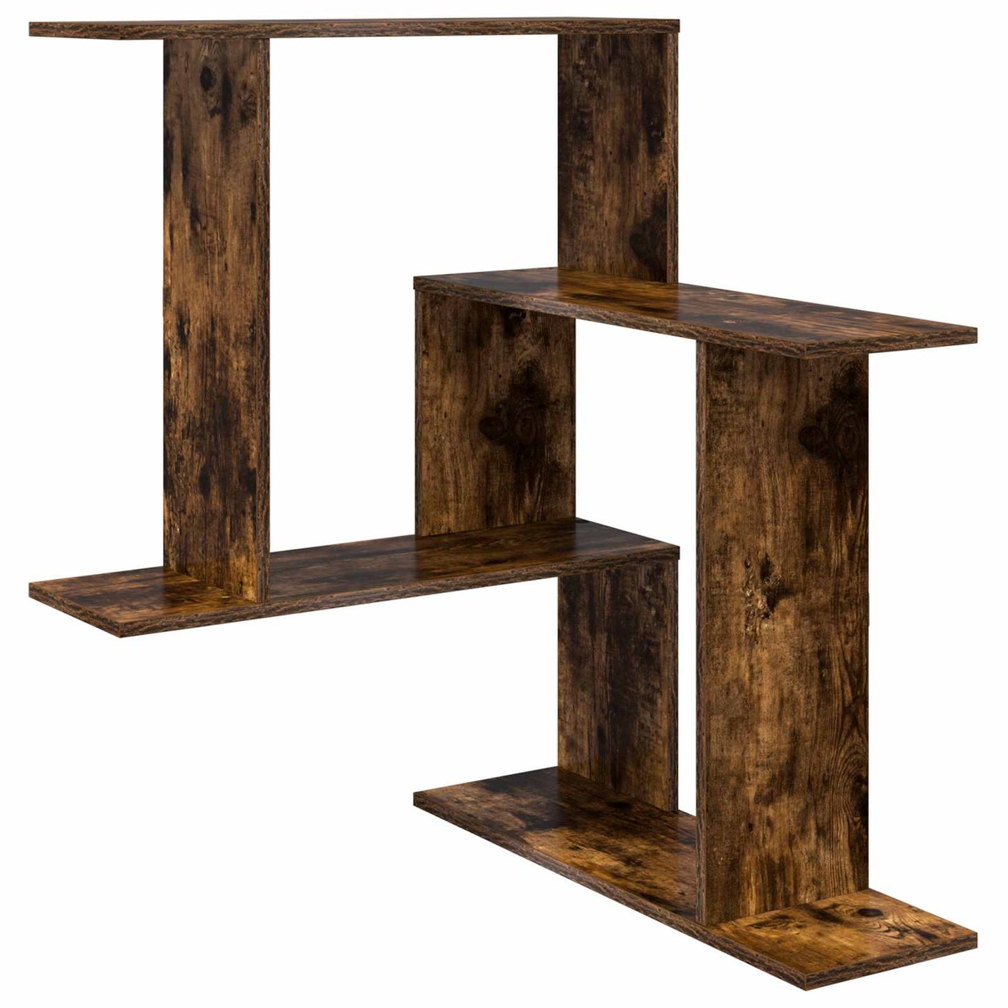 Falpolc Füstös Tölgy 67 x 67 x 87 cm Szerelt Fa