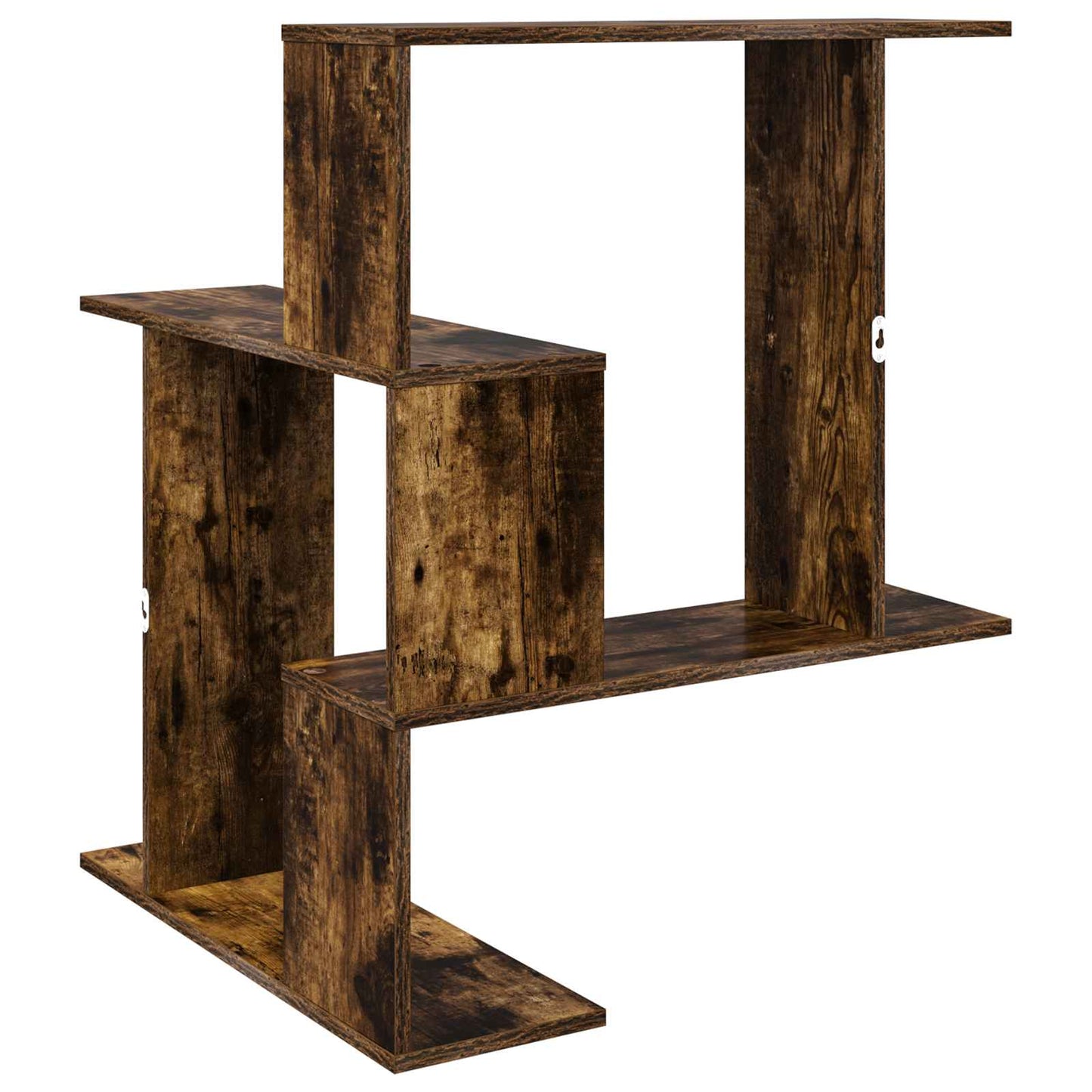 Falpolc Füstös Tölgy 67 x 67 x 87 cm Szerelt Fa