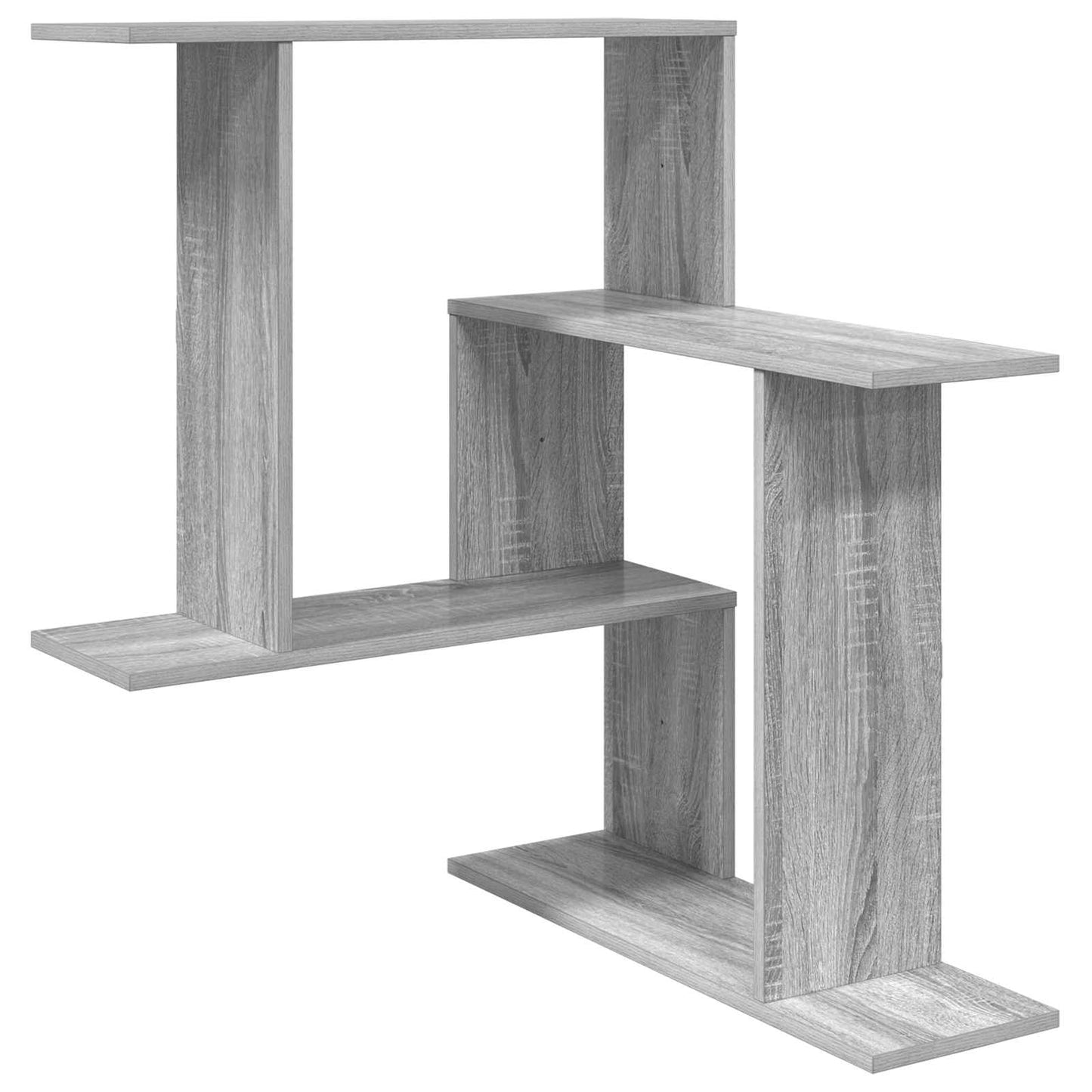 Falpolc Szürke Sonoma 67 x 67 x 87 cm Szerelt Fa
