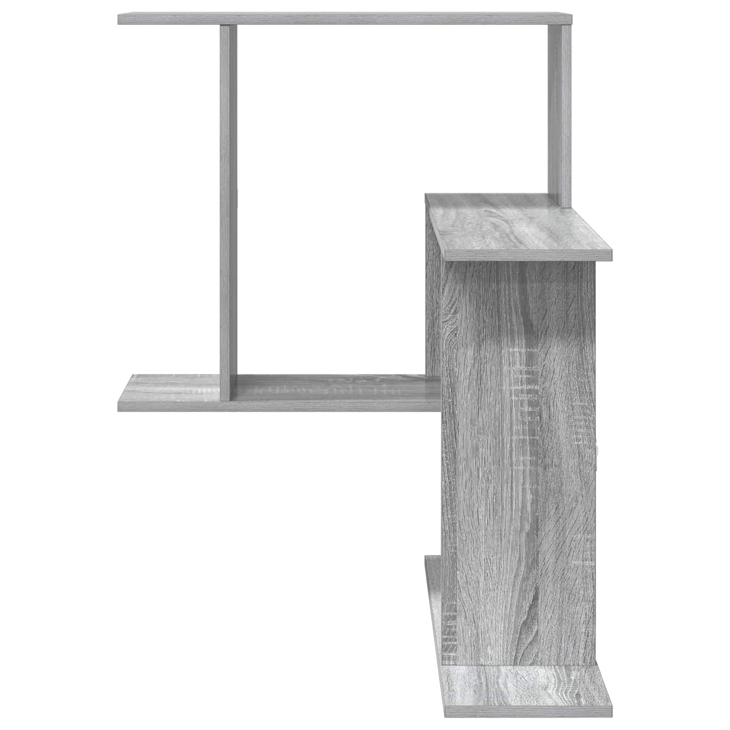 Falpolc Szürke Sonoma 67 x 67 x 87 cm Szerelt Fa