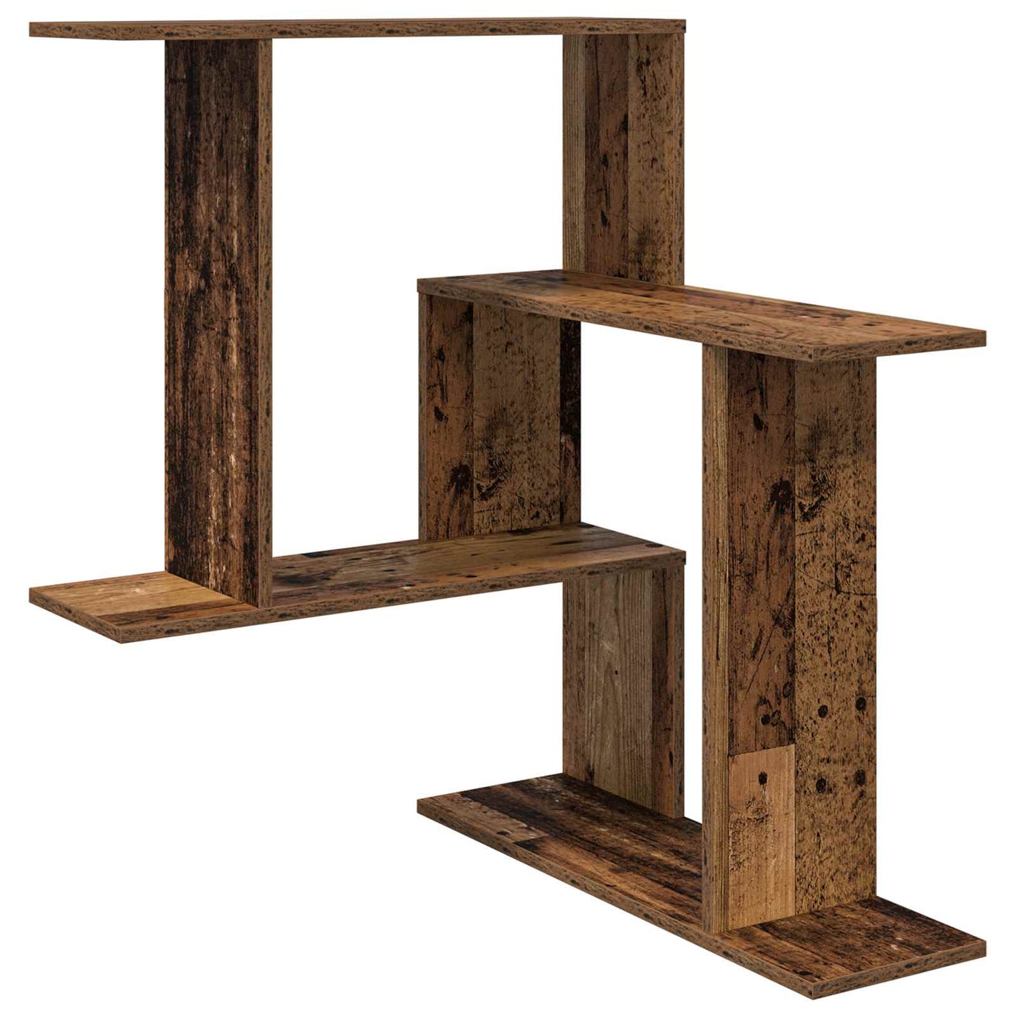 Falpolc Antik Fa 67 x 67 x 87 cm Szerelt Fa