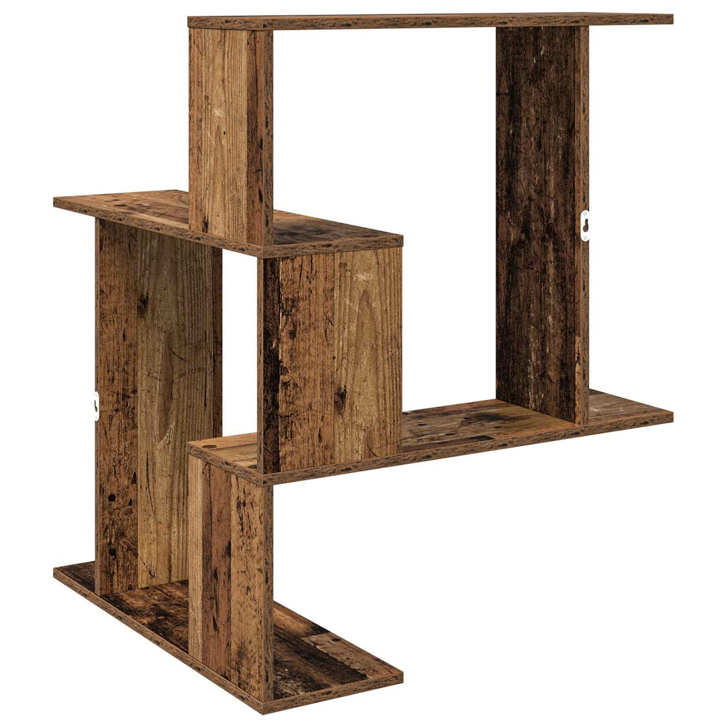Falpolc Antik Fa 67 x 67 x 87 cm Szerelt Fa