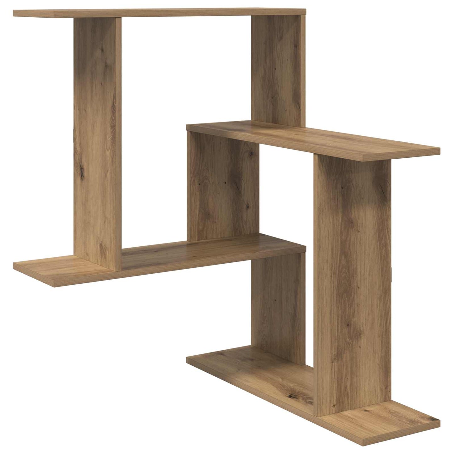 Falpolc Kézműves Tölgy 67 x 67 x 87 cm Szerelt Fa