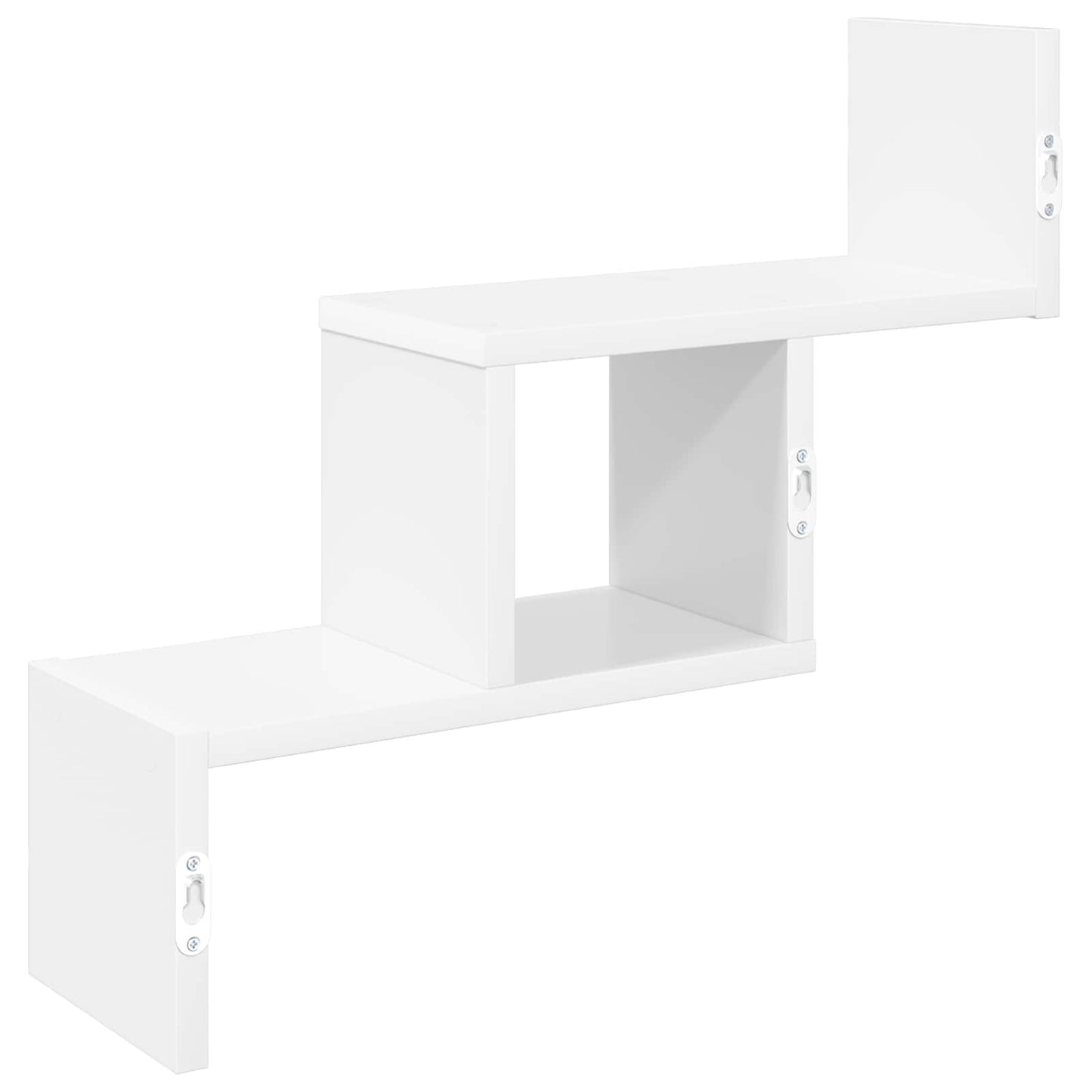 Falpolc Fehér 48 x 15 x 42 cm Szerelt Fa