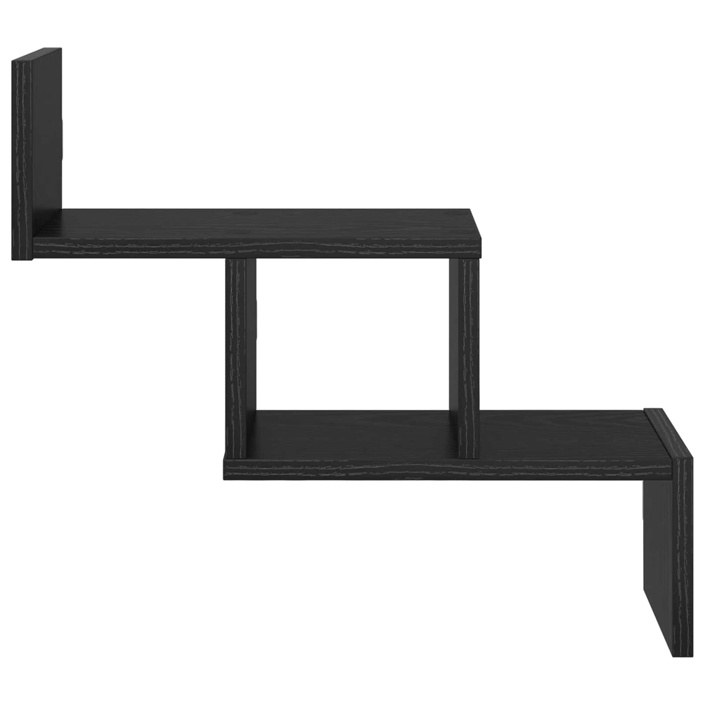 Falpolc Fekete Tölgy 48 x 15 x 42 cm Szerelt Fa