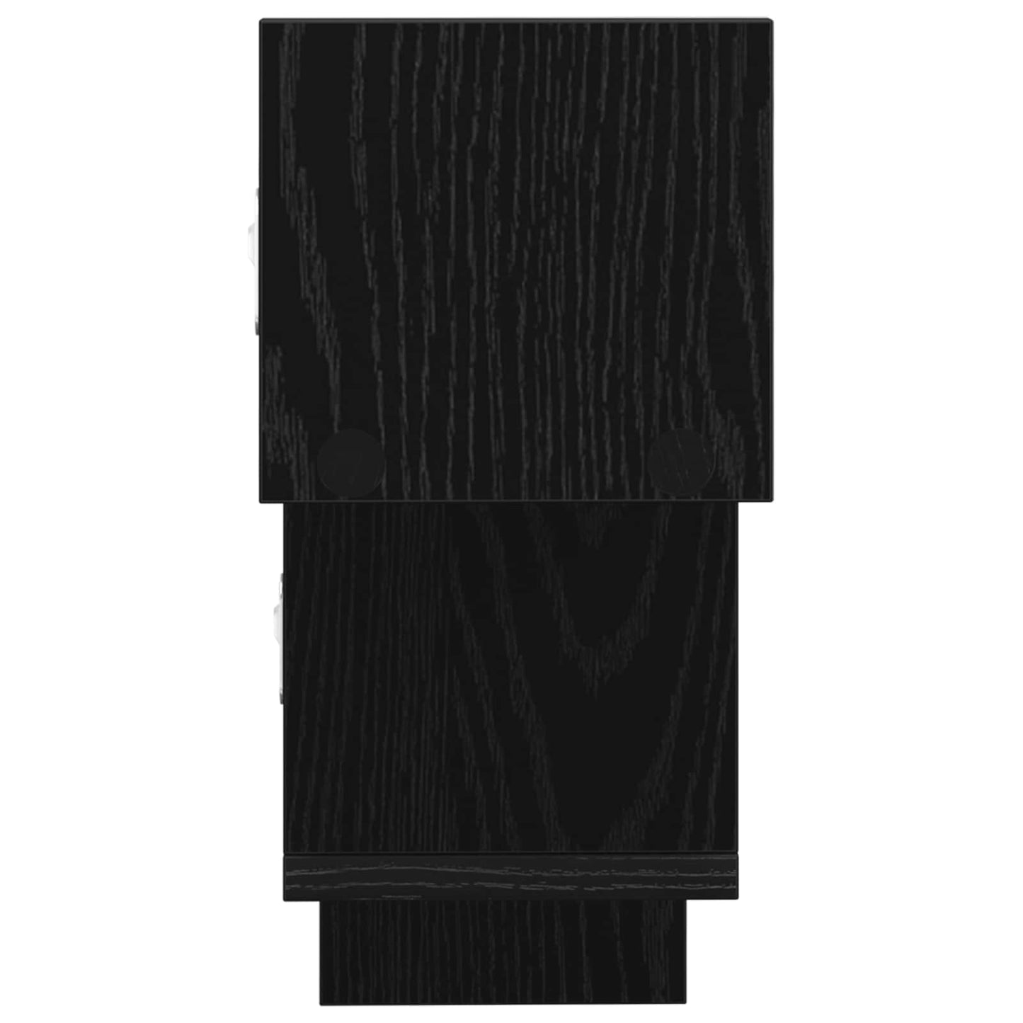 Falpolc Fekete Tölgy 48 x 15 x 42 cm Szerelt Fa
