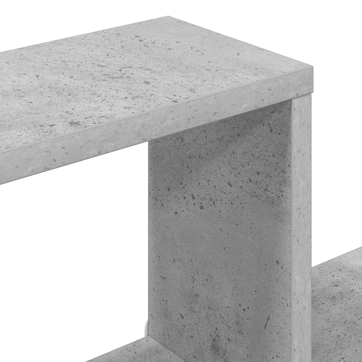 Falpolc Betonszürke 48 x 15 x 42 cm Szerelt Fa