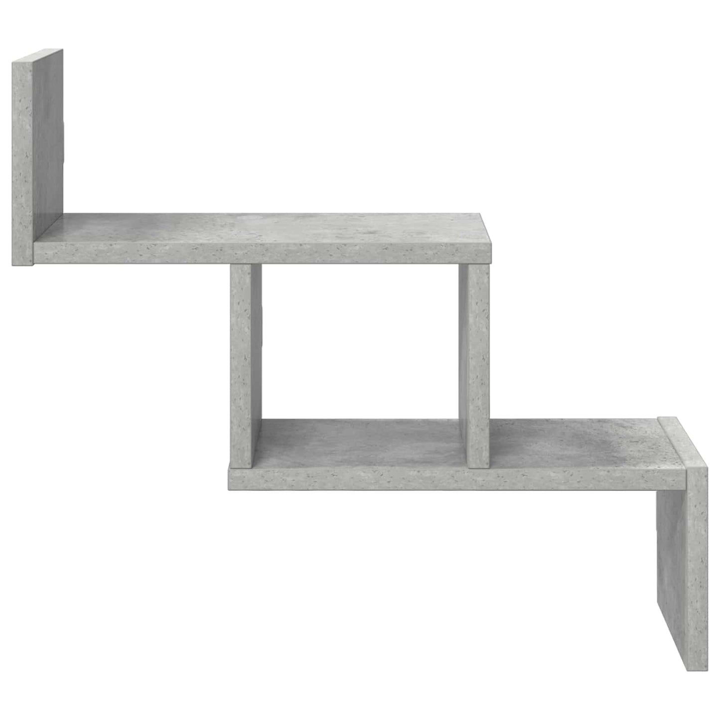 Falpolc Betonszürke 48 x 15 x 42 cm Szerelt Fa