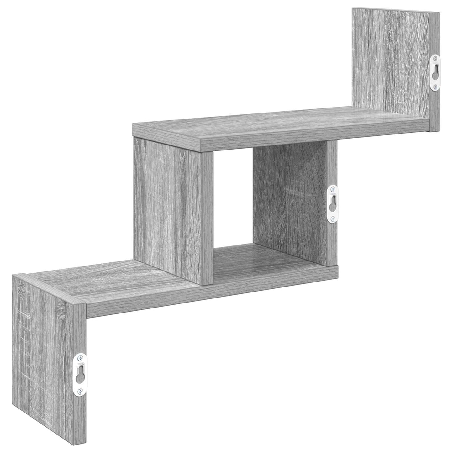 Falpolc Szürke Sonoma 48 x 15 x 42 cm Szerelt Fa