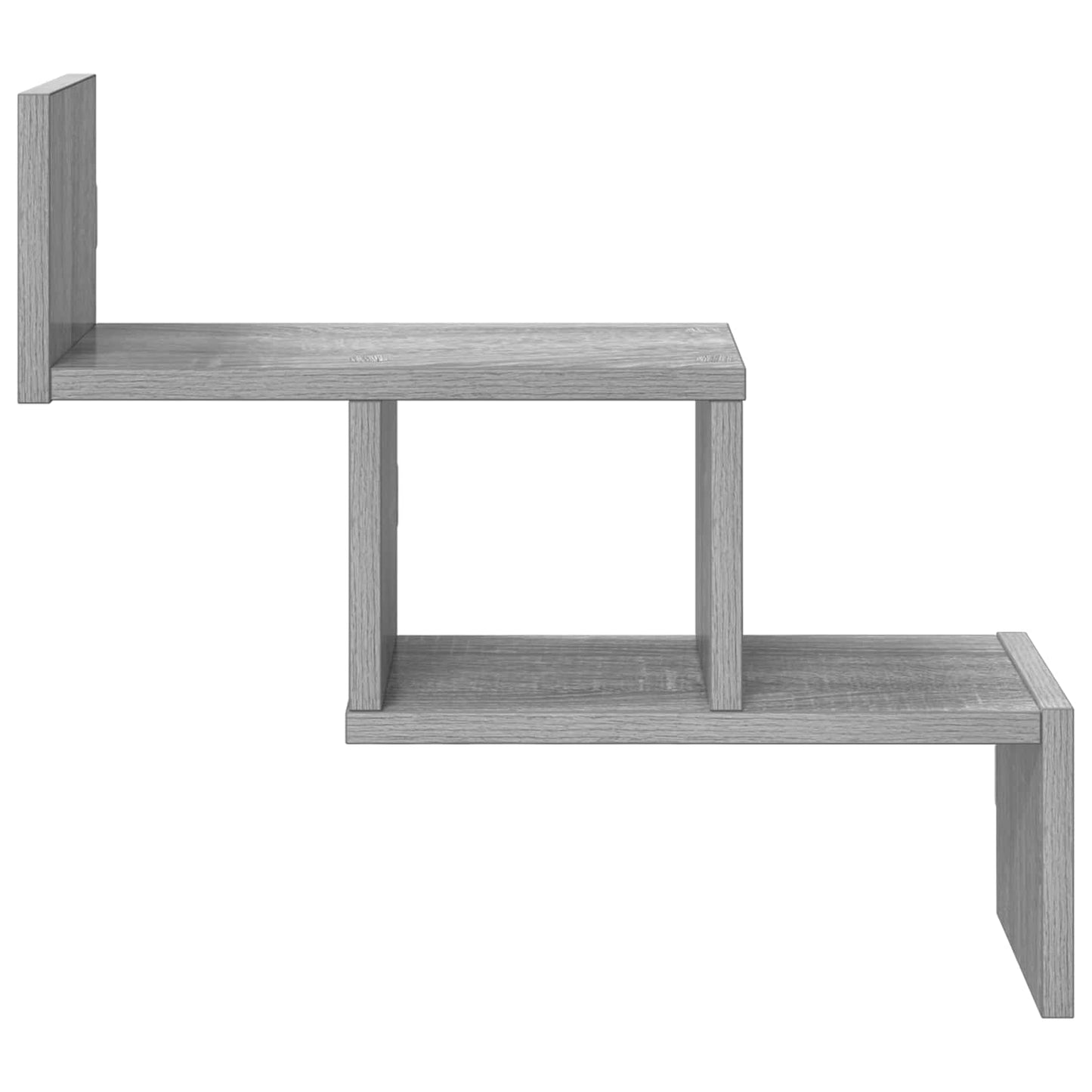Falpolc Szürke Sonoma 48 x 15 x 42 cm Szerelt Fa