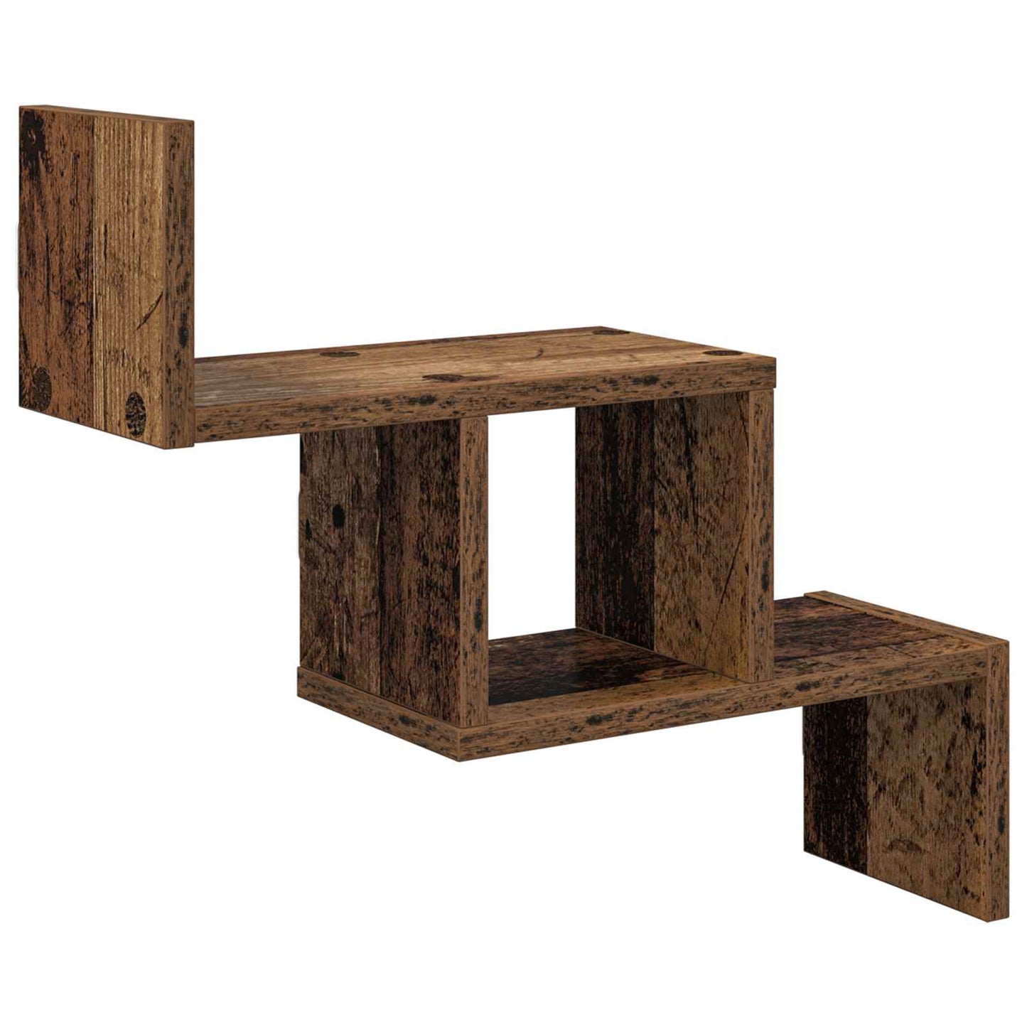 Falpolc Antik Fa 48 x 15 x 42 cm Szerelt Fa