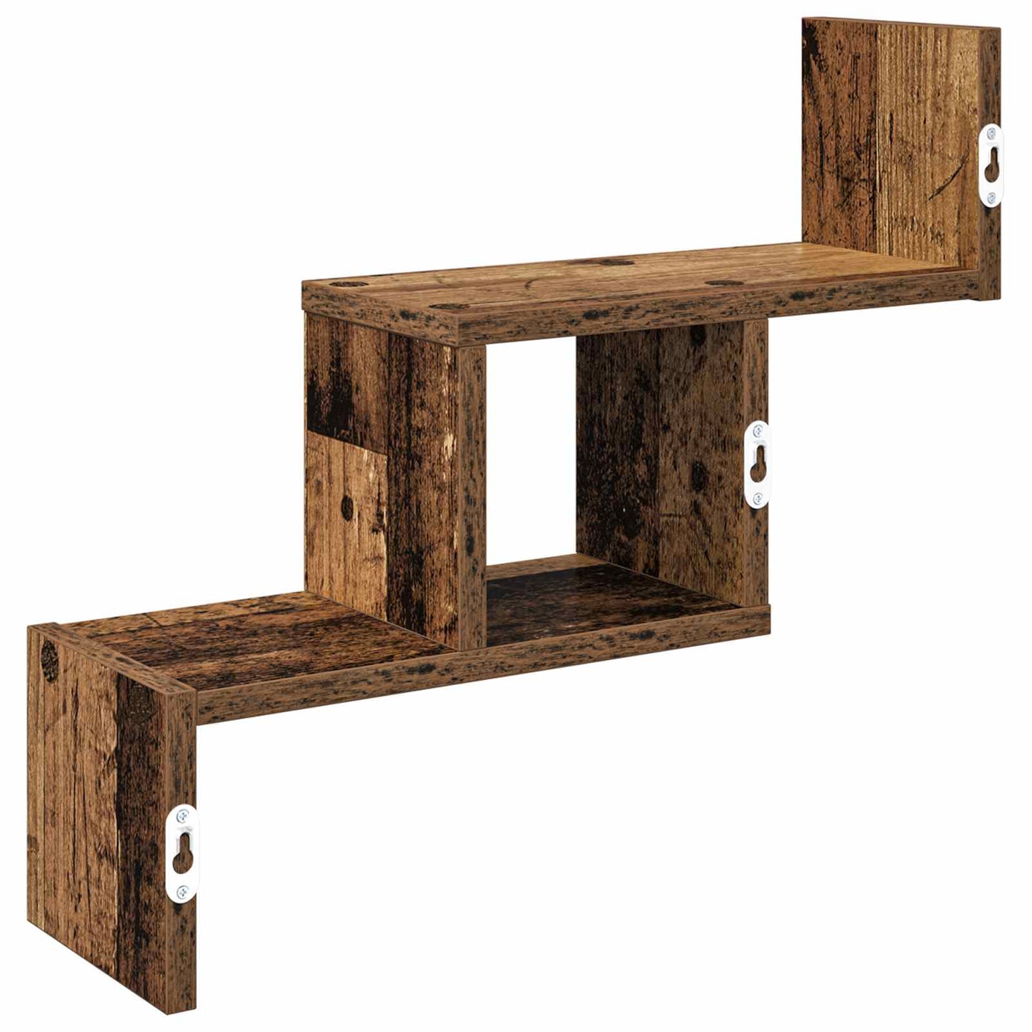 Falpolc Antik Fa 48 x 15 x 42 cm Szerelt Fa