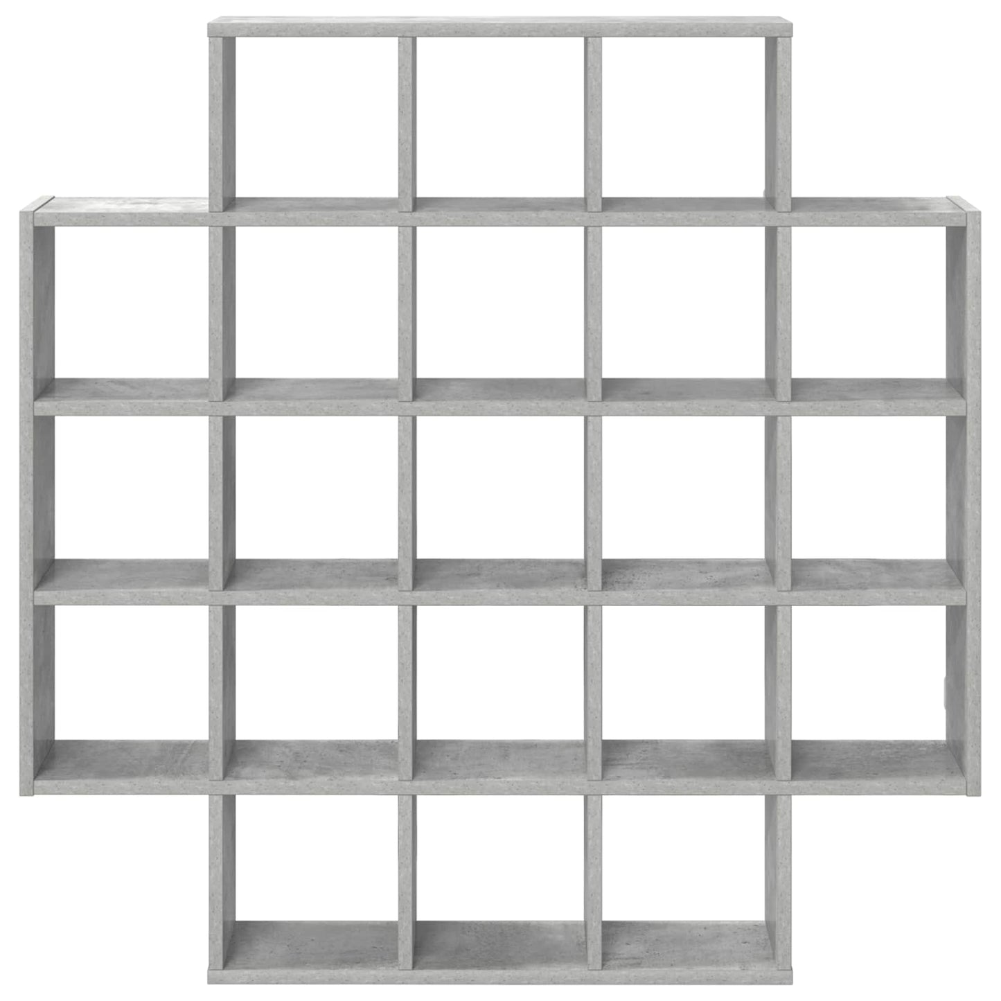 Falpolc Betonszürke 100 x 13 x 100 cm Szerelt Fa