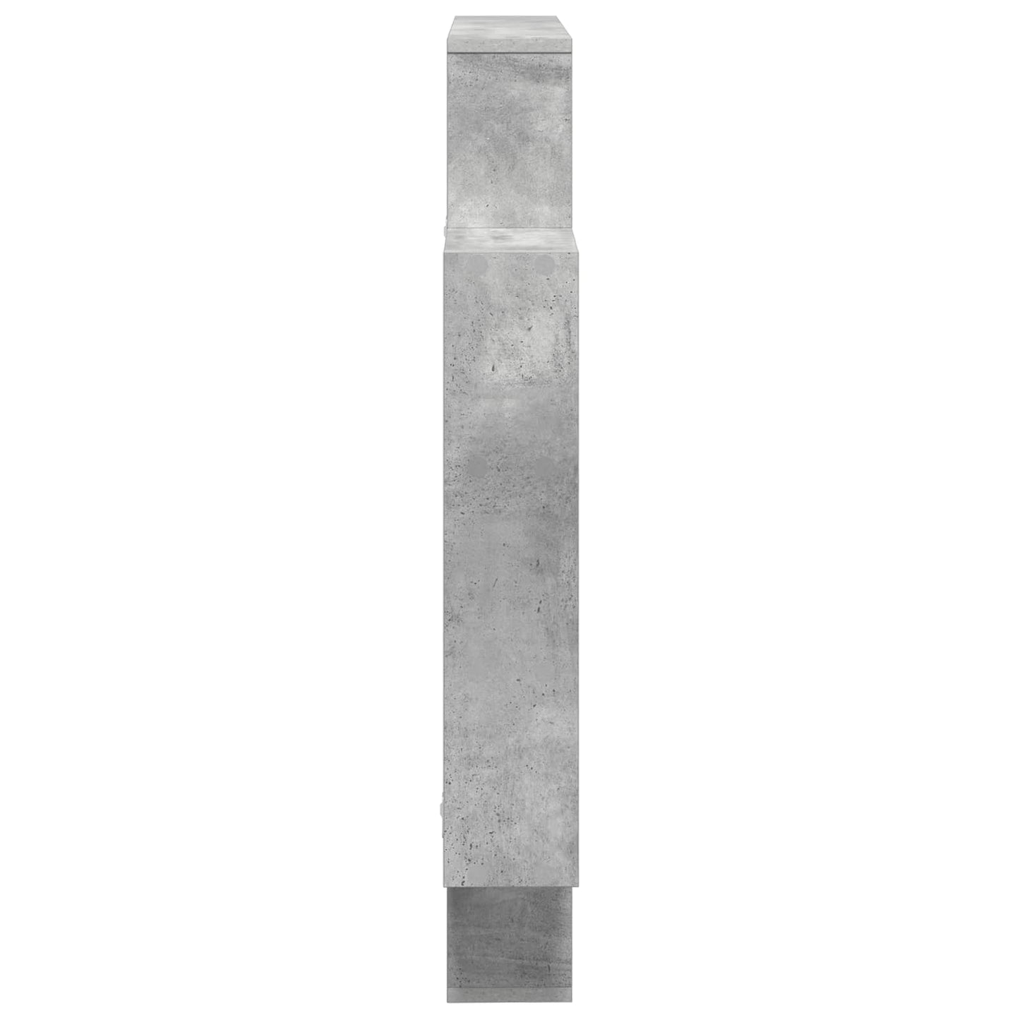 Falpolc Betonszürke 100 x 13 x 100 cm Szerelt Fa