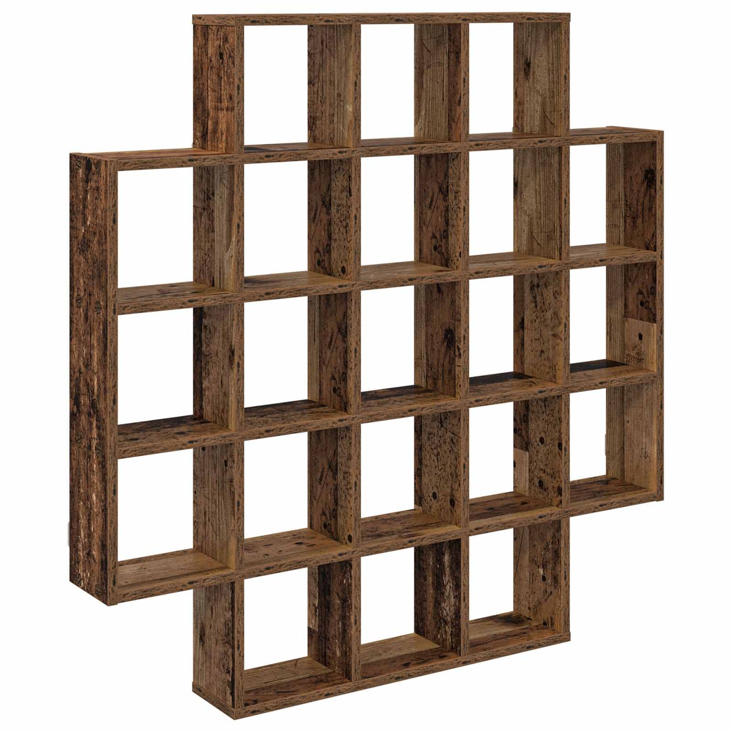 Falpolc Antik Fa 100 x 13 x 100 cm Szerelt Fa
