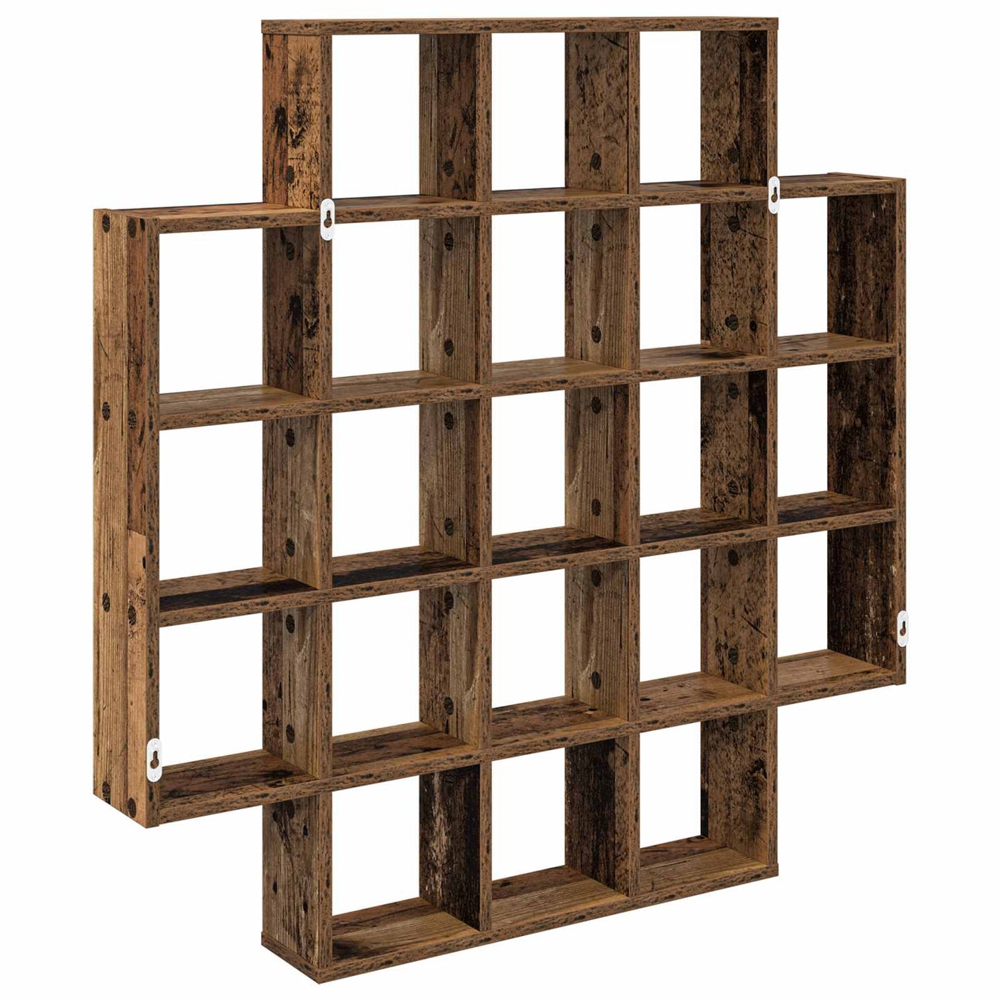 Falpolc Antik Fa 100 x 13 x 100 cm Szerelt Fa